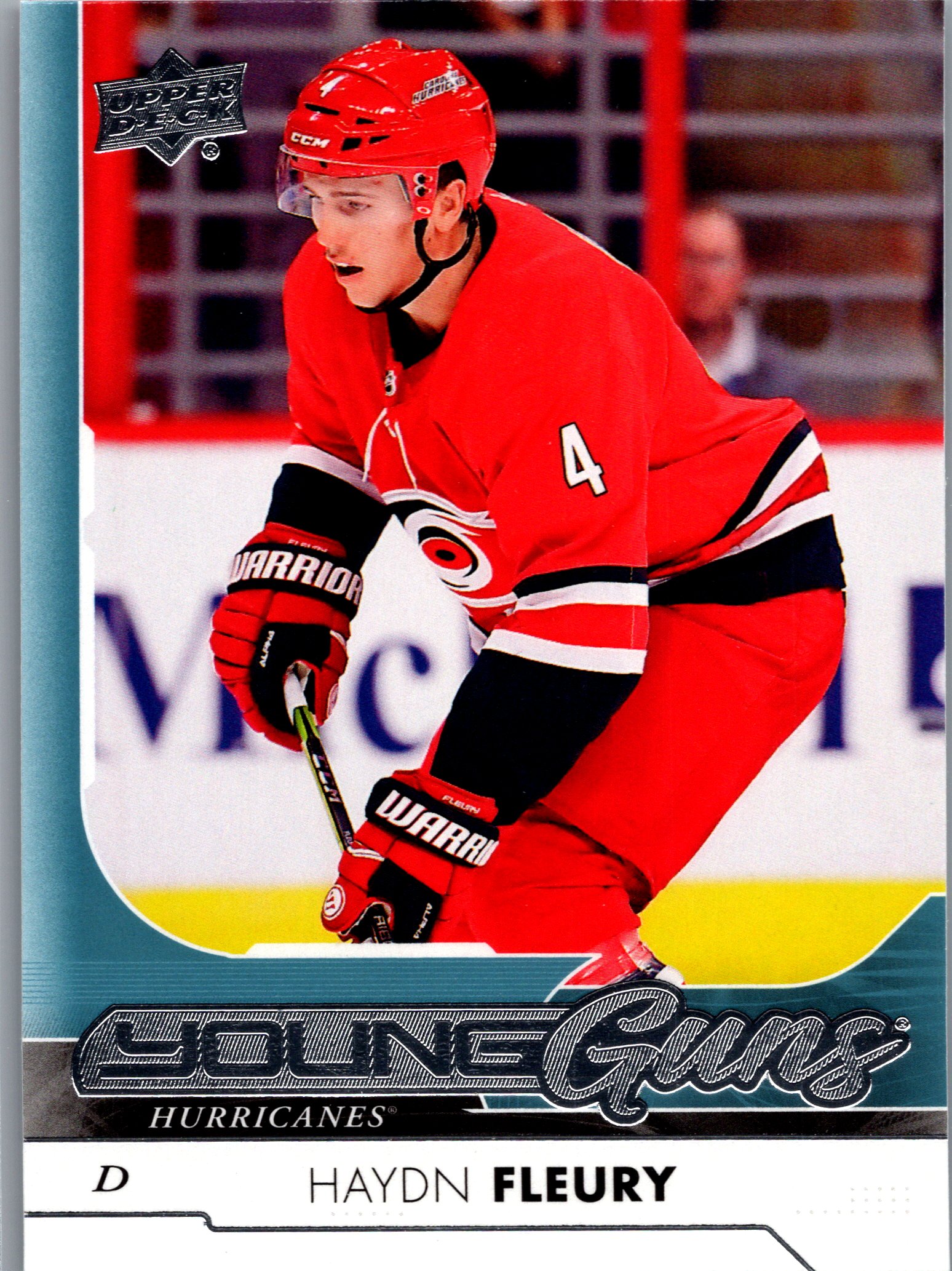 2017-18 Upper Deck Haydn Fleury #236 RC front