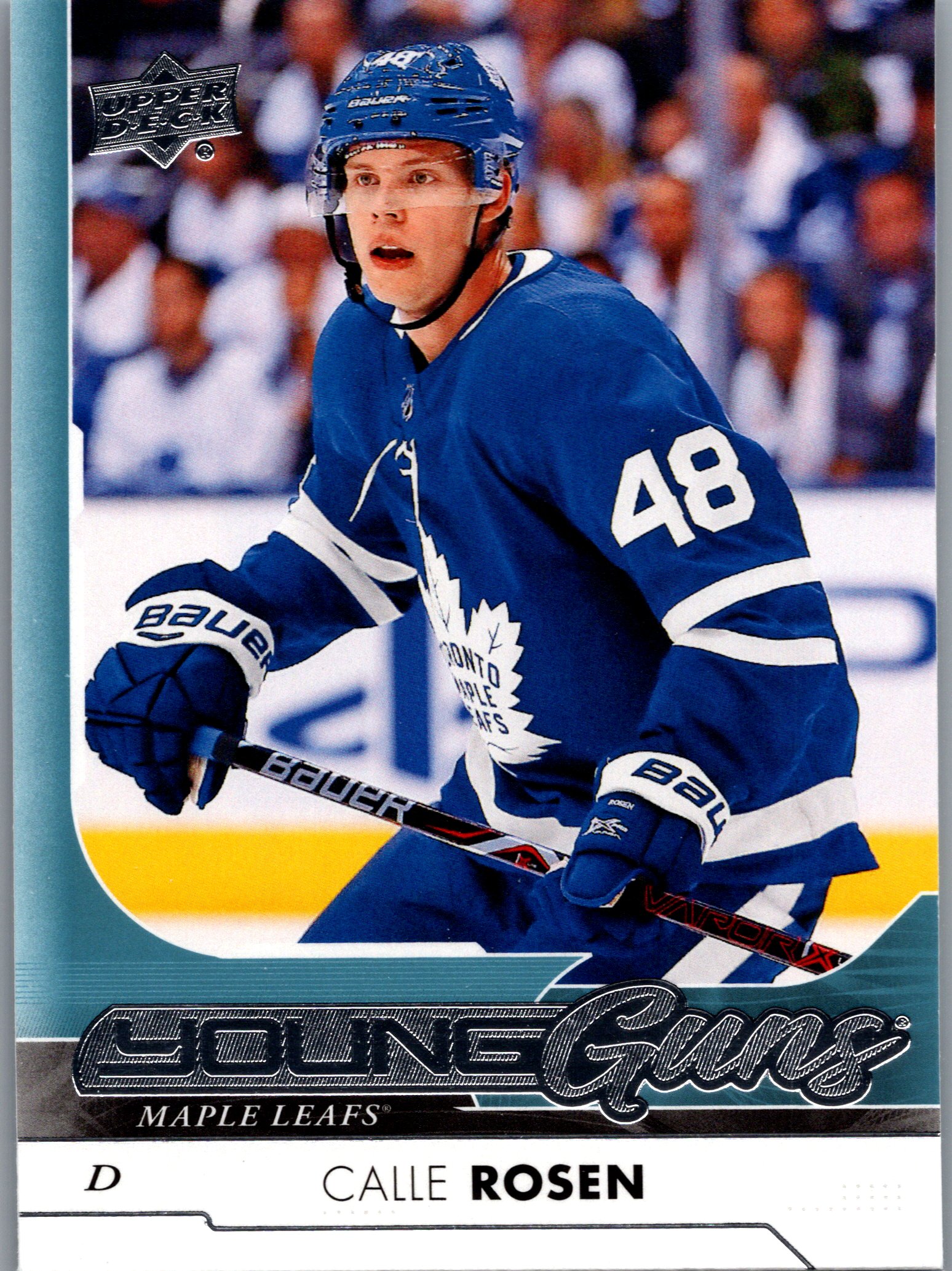 2017-18 Upper Deck Calle Rosen #216 RC front