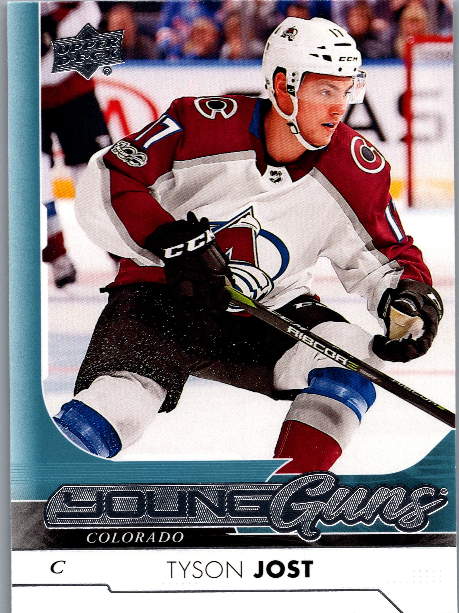 2017-18 Upper Deck Tyson Jost #246 RC front