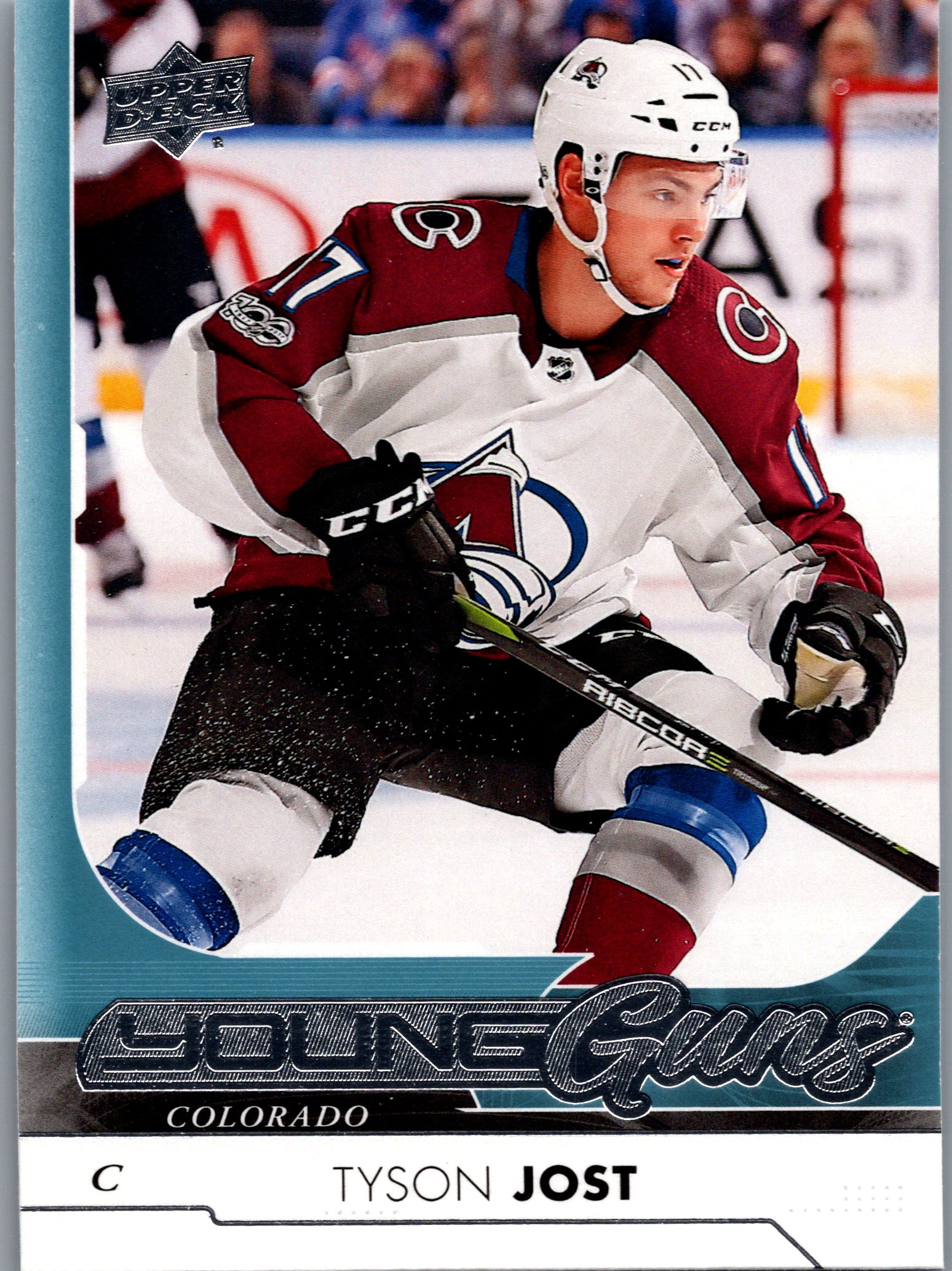 2017-18 Upper Deck Tyson Jost #246 RC front