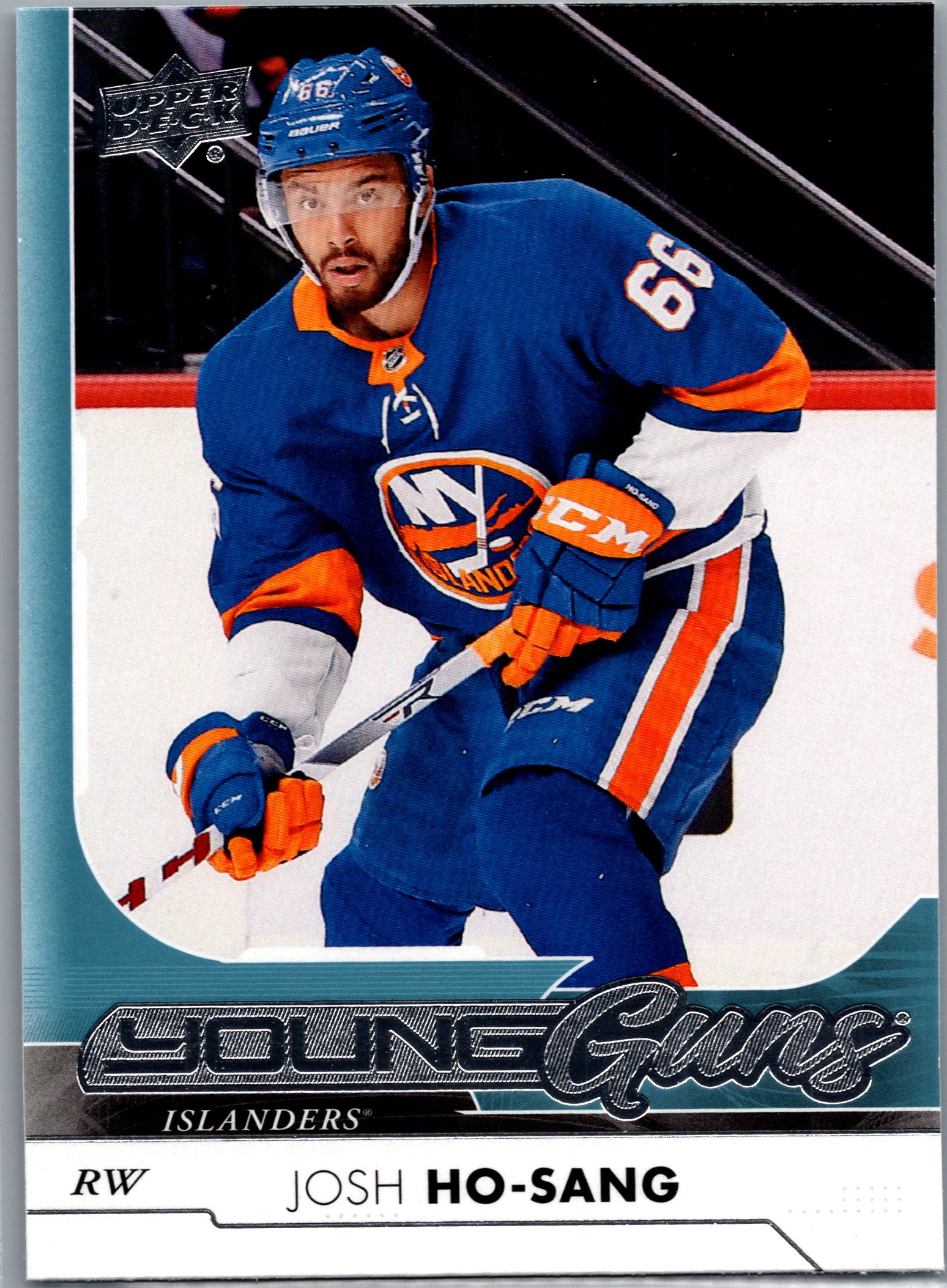 2017-18 Upper Deck Josh Ho-Sang #205 RC front