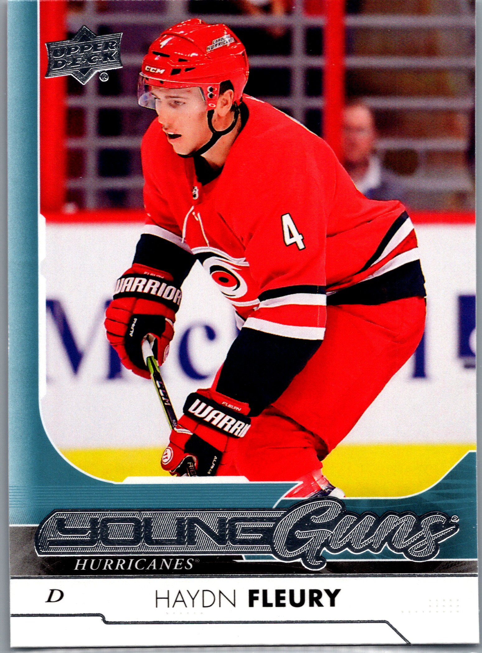 2017-18 Upper Deck Haydn Fleury #236 RC front