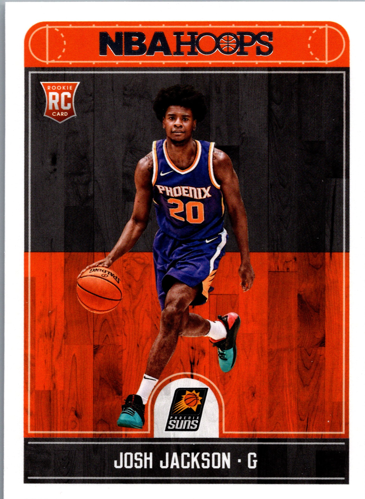 2017-18 Hoops Josh Jackson #254 RC front