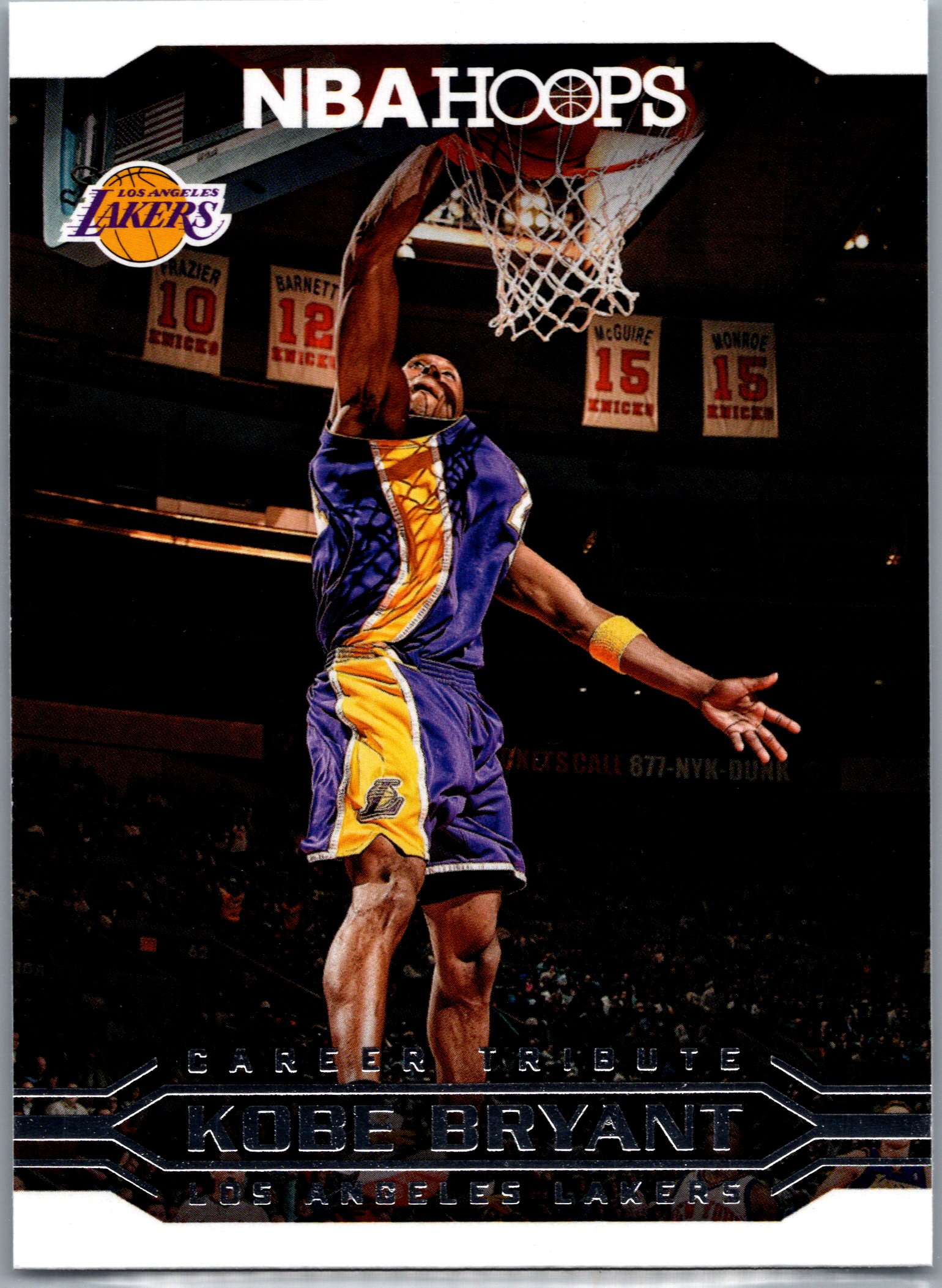 2017-18 Hoops Kobe Bryant #297 front