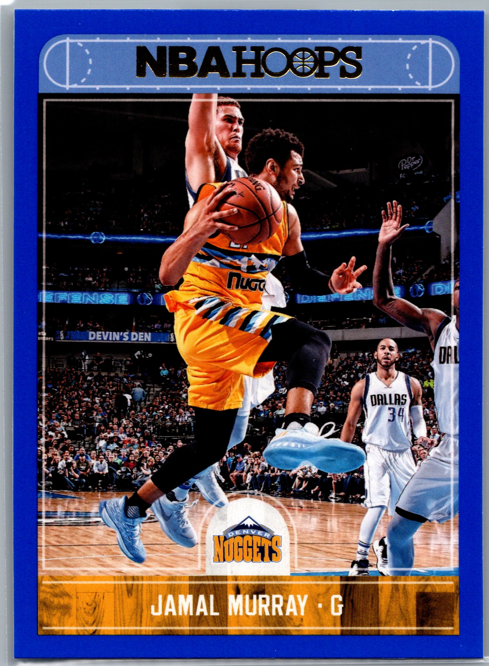 2017-18 Hoops - Blue Jamal Murray #144 front
