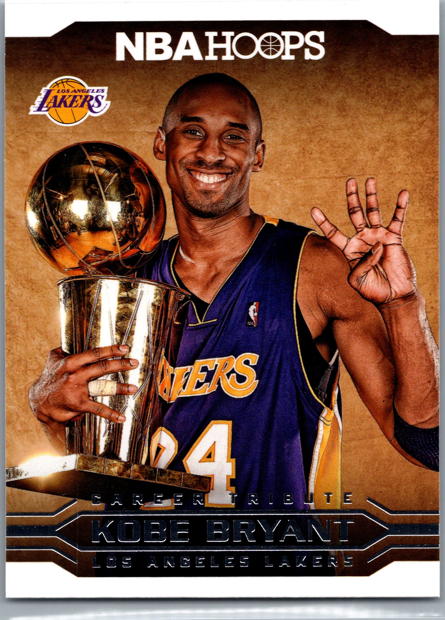 2017-18 Hoops Kobe Bryant #293 front