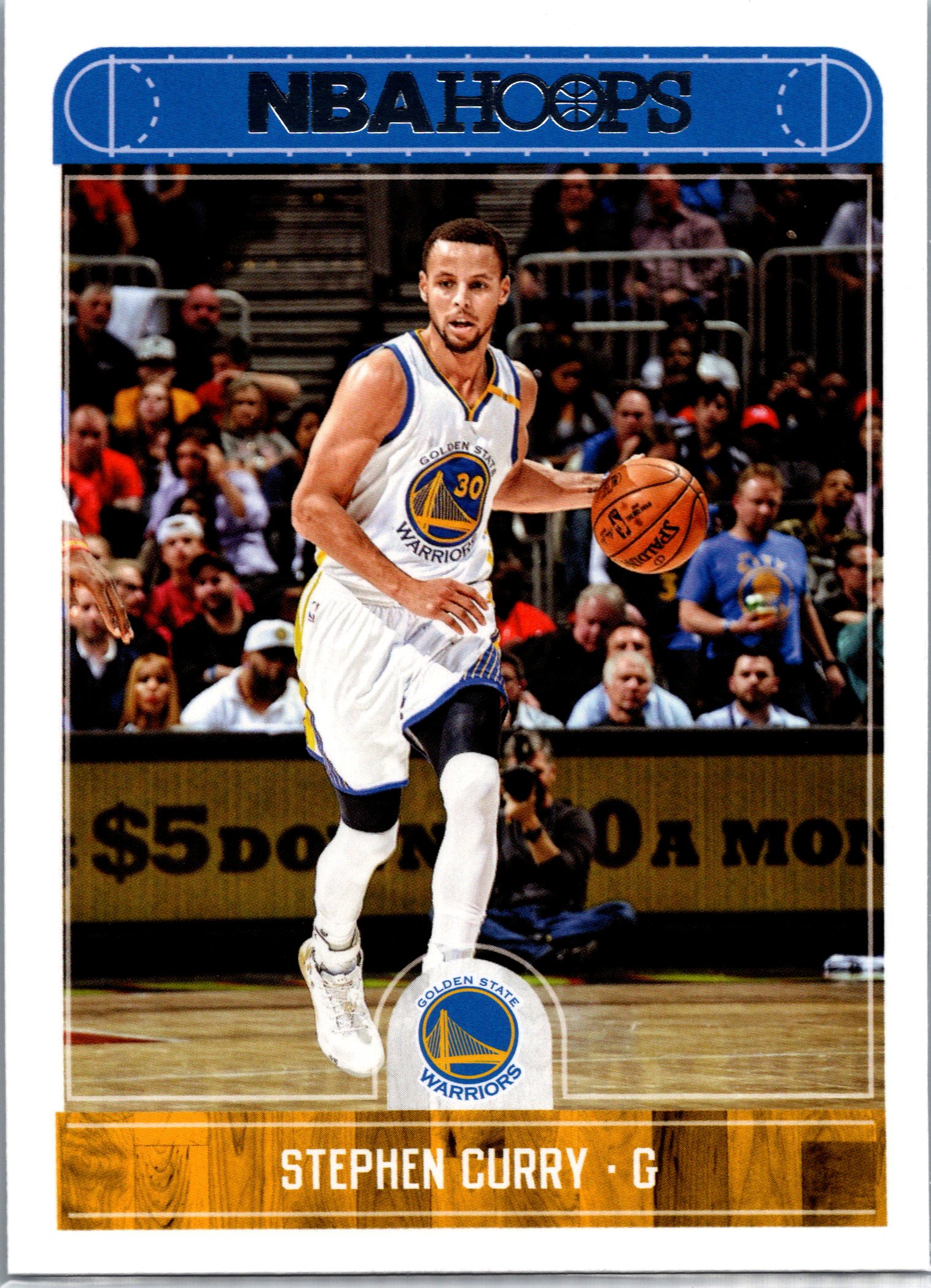 2017-18 Hoops Stephen Curry #236 front
