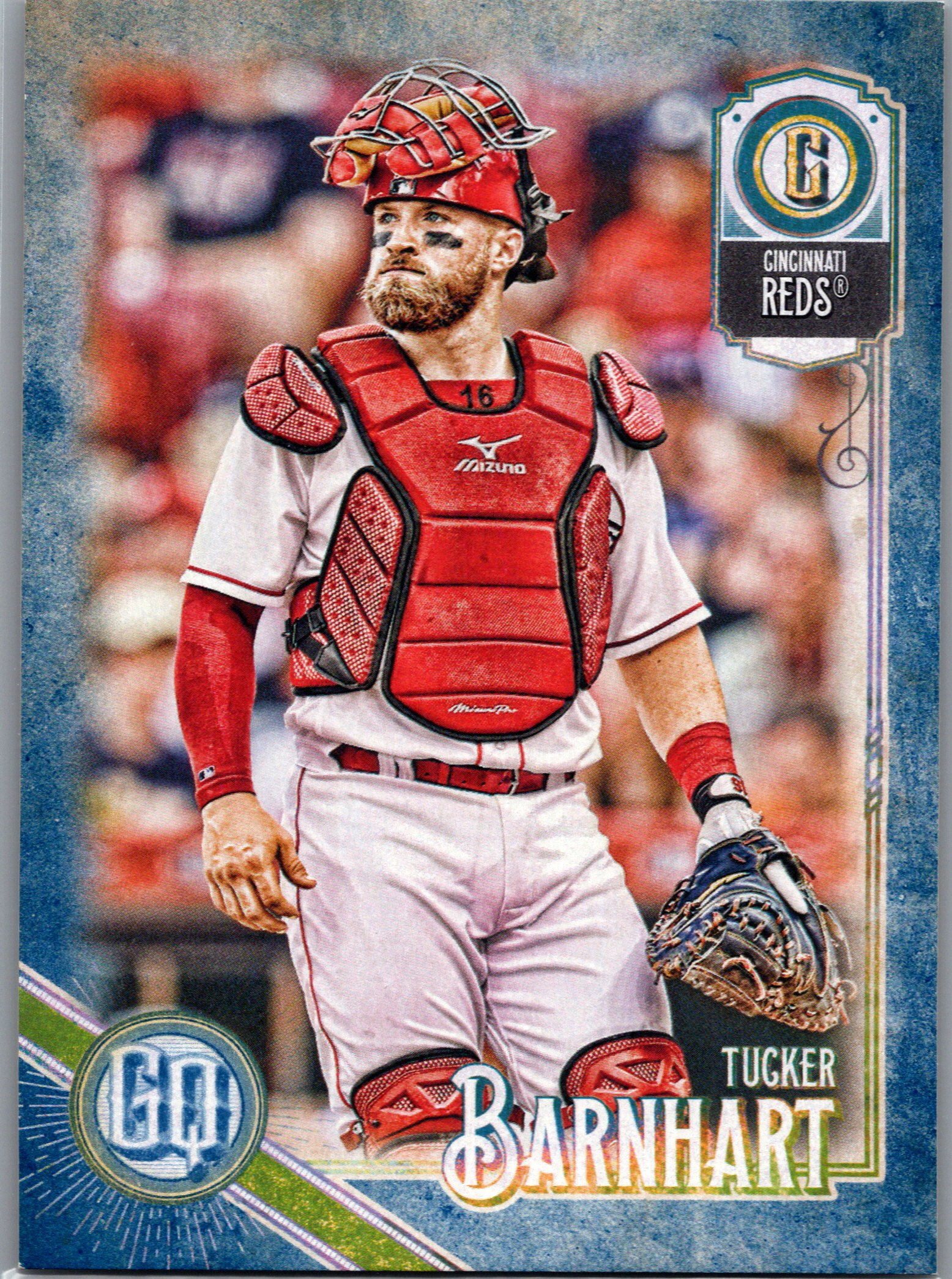2018 Topps Gypsy Queen - Indigo Tucker Barnhart #66 SN250 front