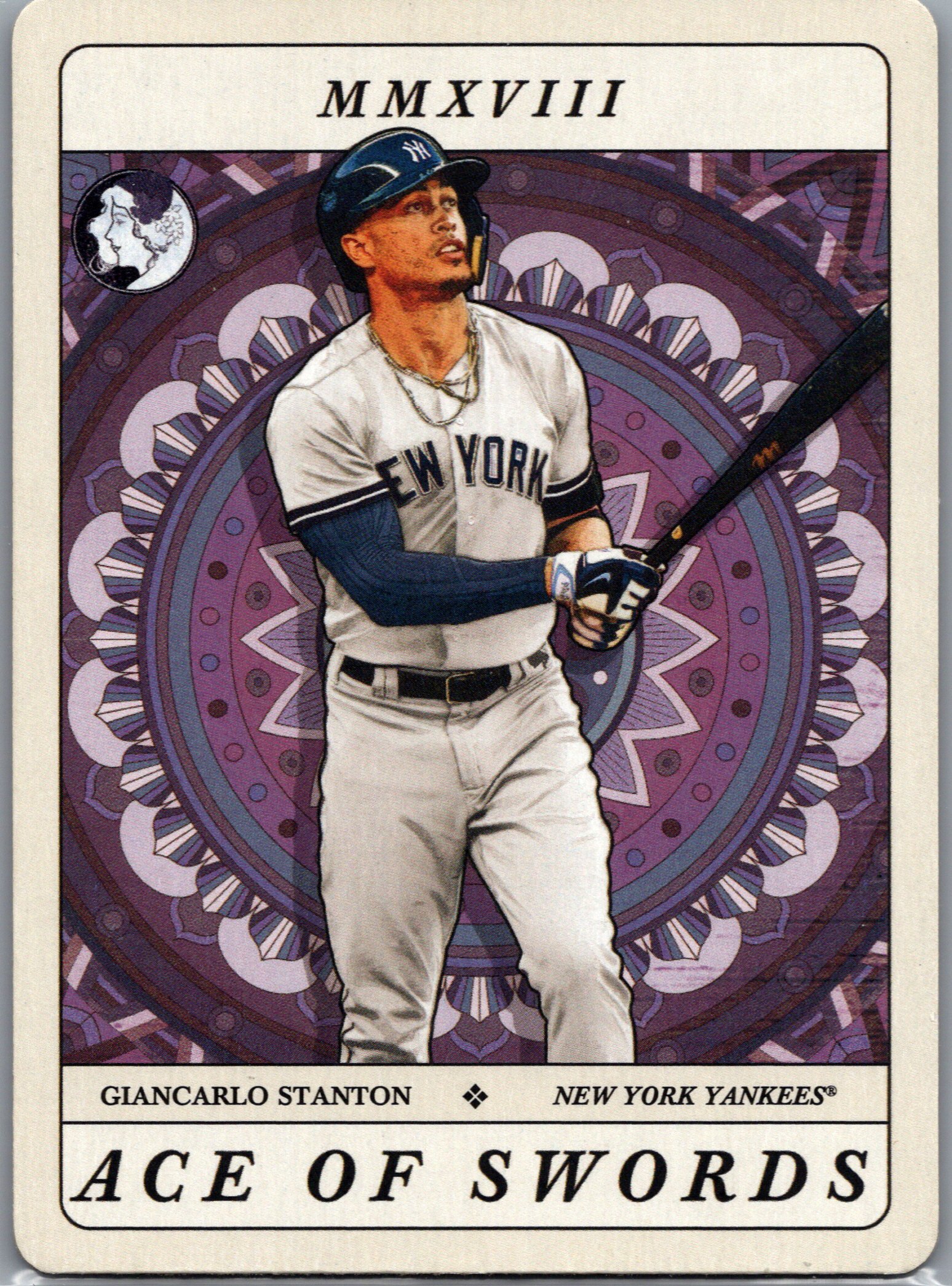 2018 Topps Gypsy Queen - Tarot of the Diamond Giancarlo Stanton #TOD-10 front