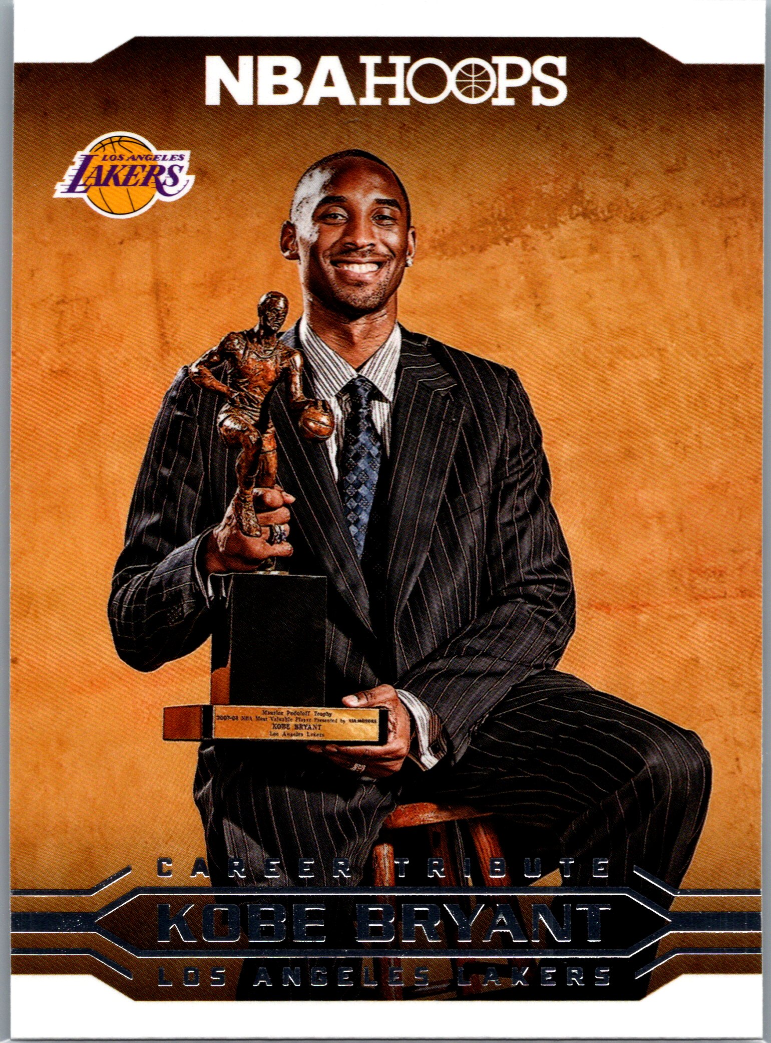 2017-18 Hoops Kobe Bryant #295 front