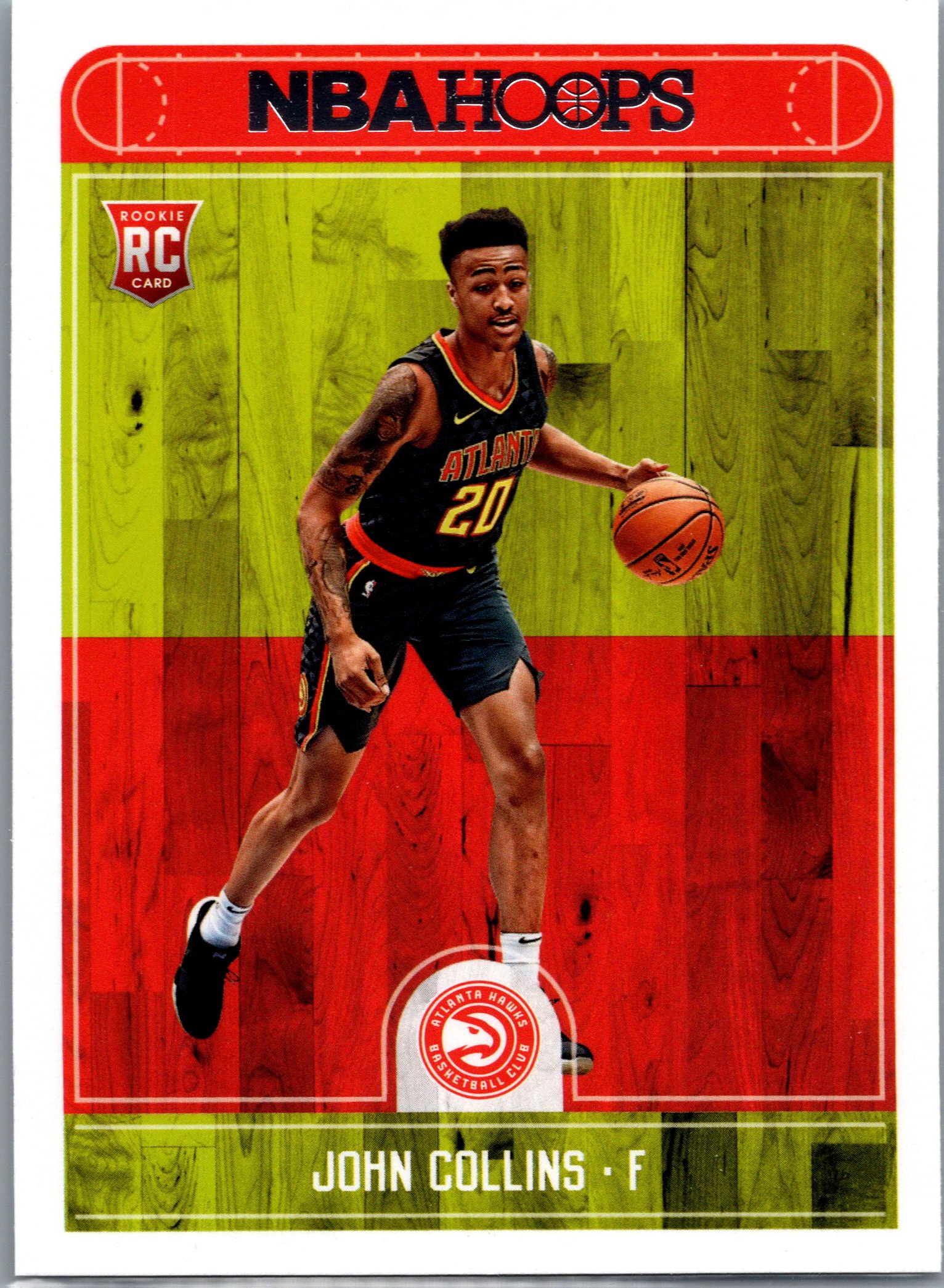 2017-18 Hoops John Collins #269 RC front