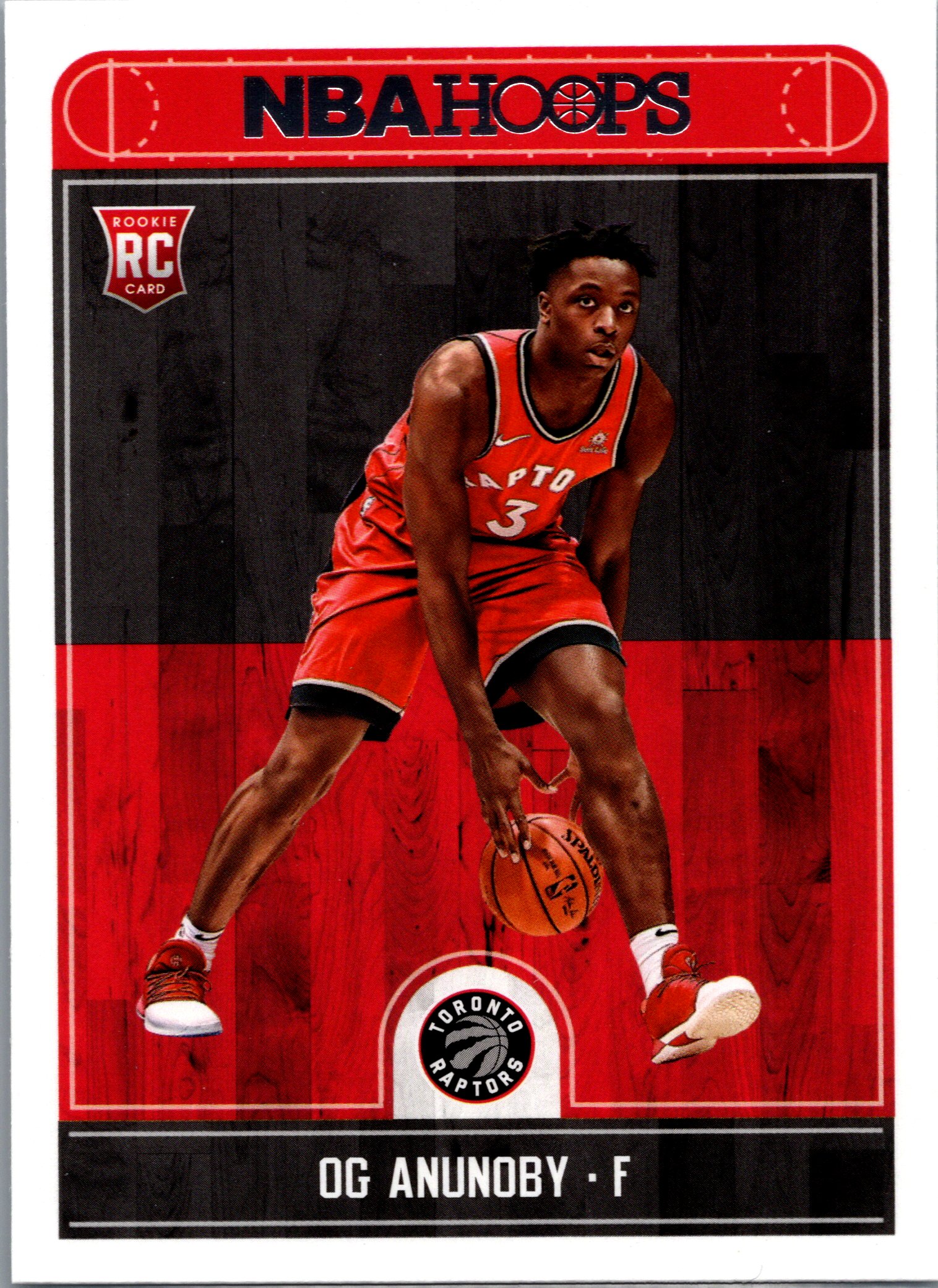 2017-18 Hoops OG Anunoby #273 RC front