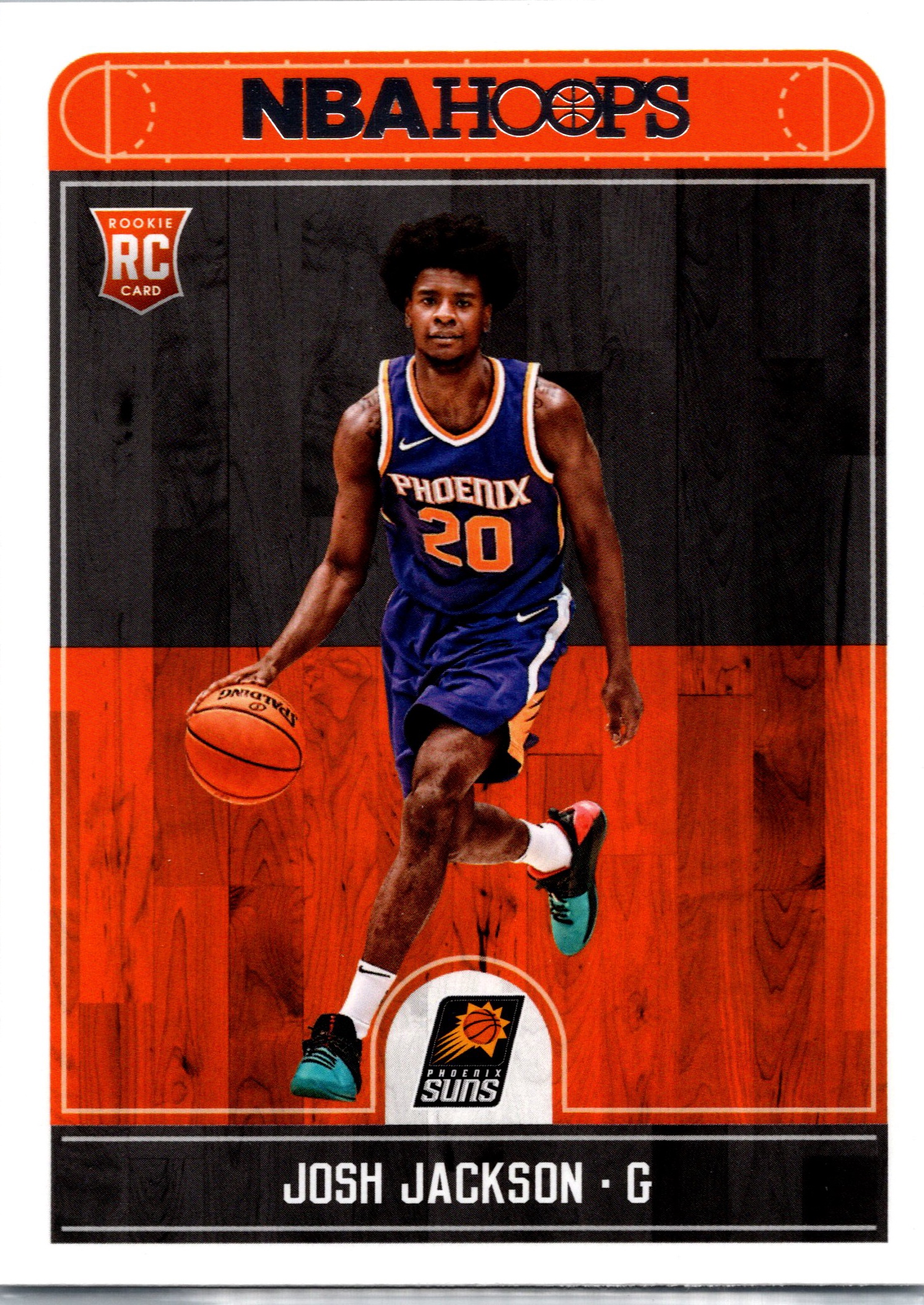 2017-18 Hoops Josh Jackson #254 RC front