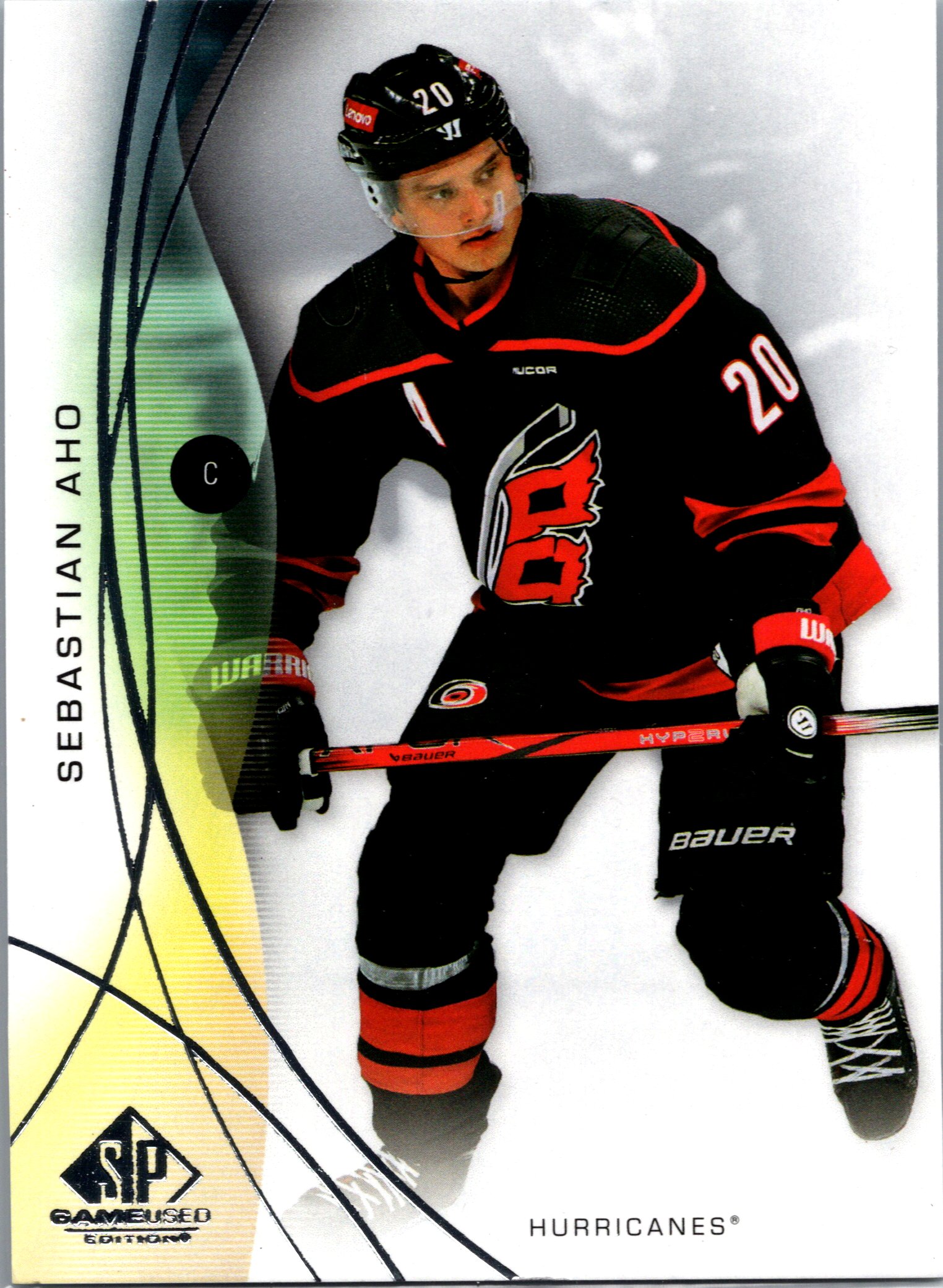 2024-25 SP Game Used Sebastian Aho #61 front