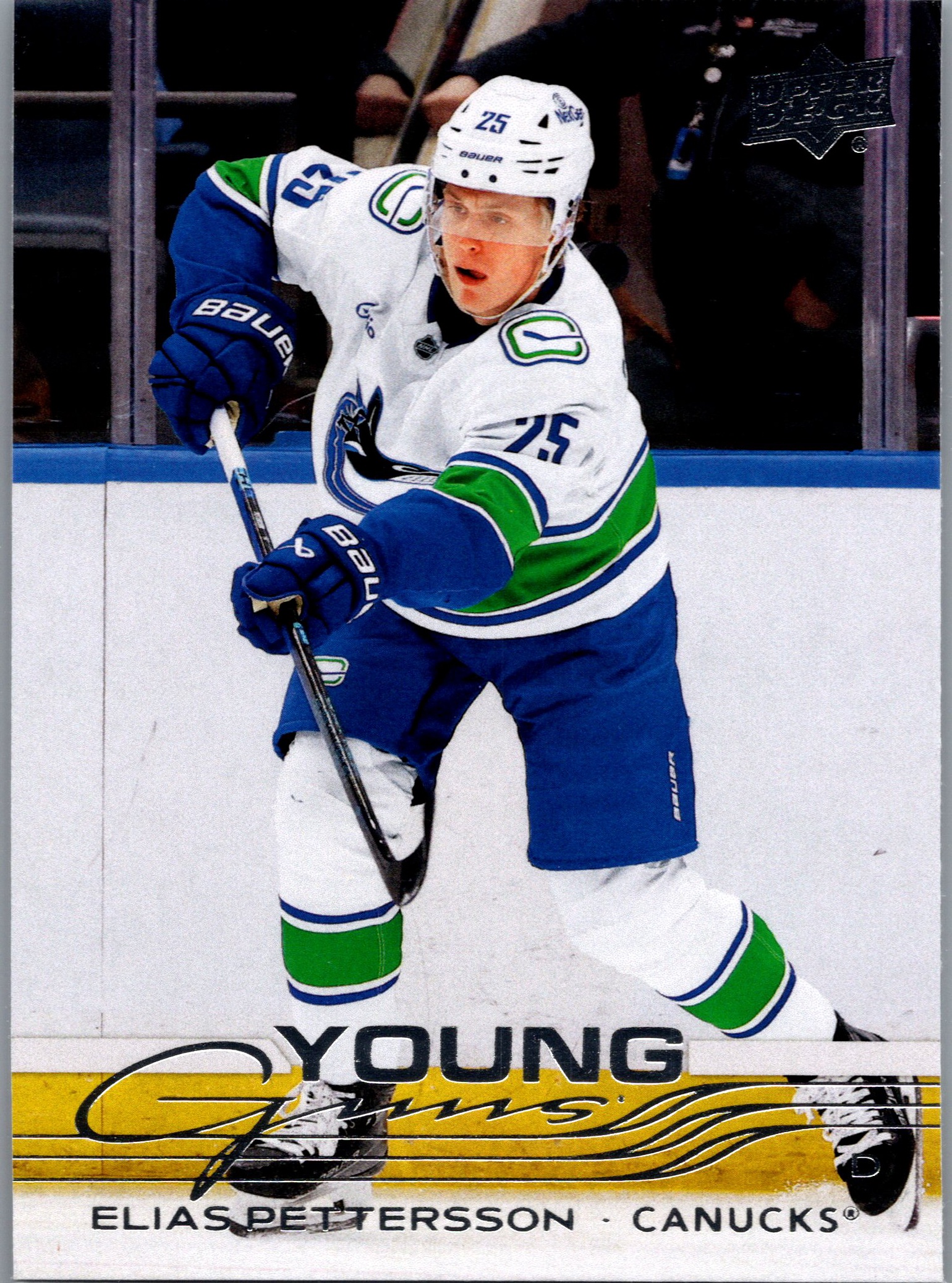2025-26 Upper Deck Elias Pettersson #223 RC front