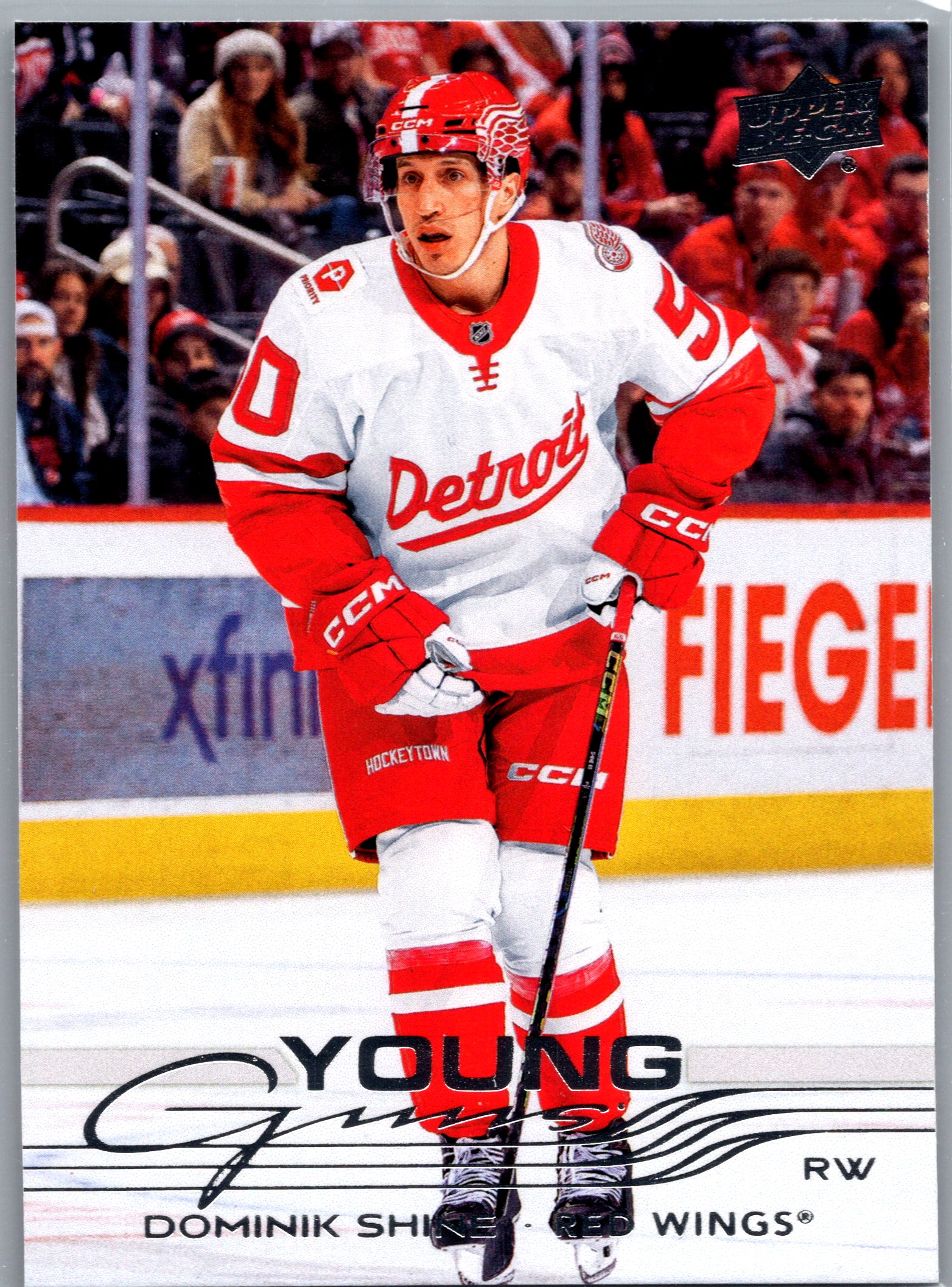 2025-26 Upper Deck Dominik Shine #234 RC front
