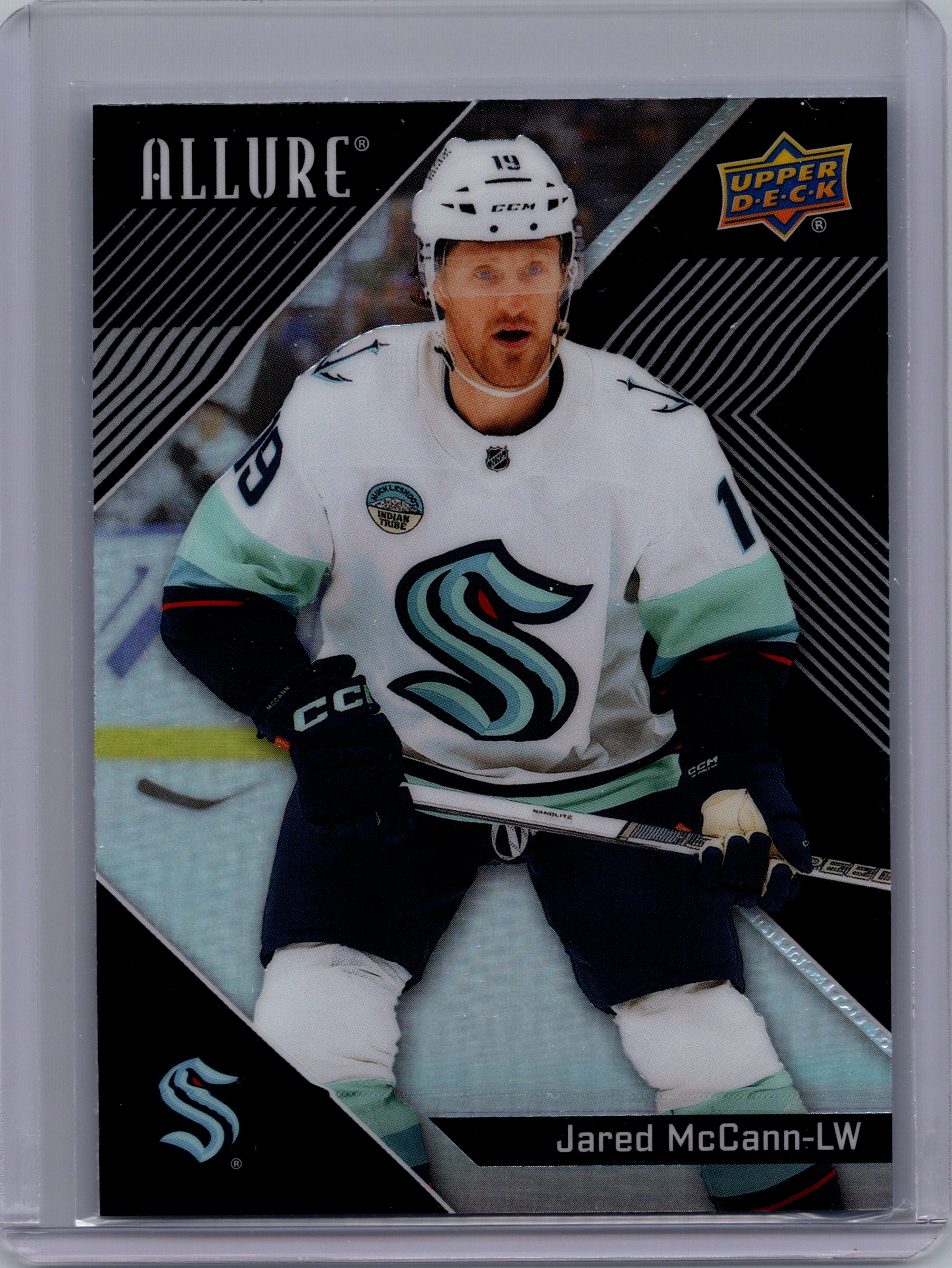 2024-25 Upper Deck Allure - Black Rainbow Jared McCann #75 front