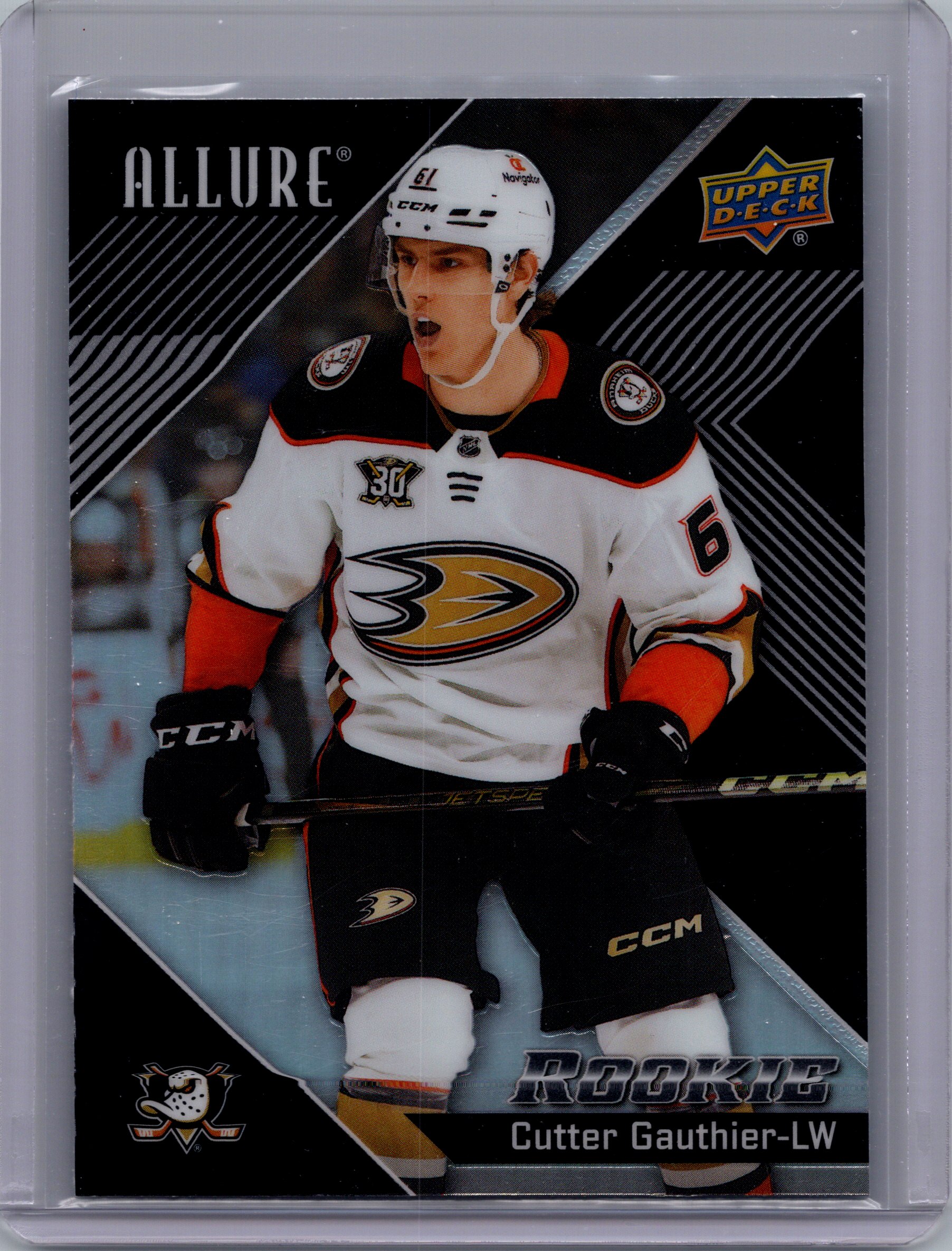 2024-25 Upper Deck Allure - Black Rainbow Cutter Gauthier #130 front
