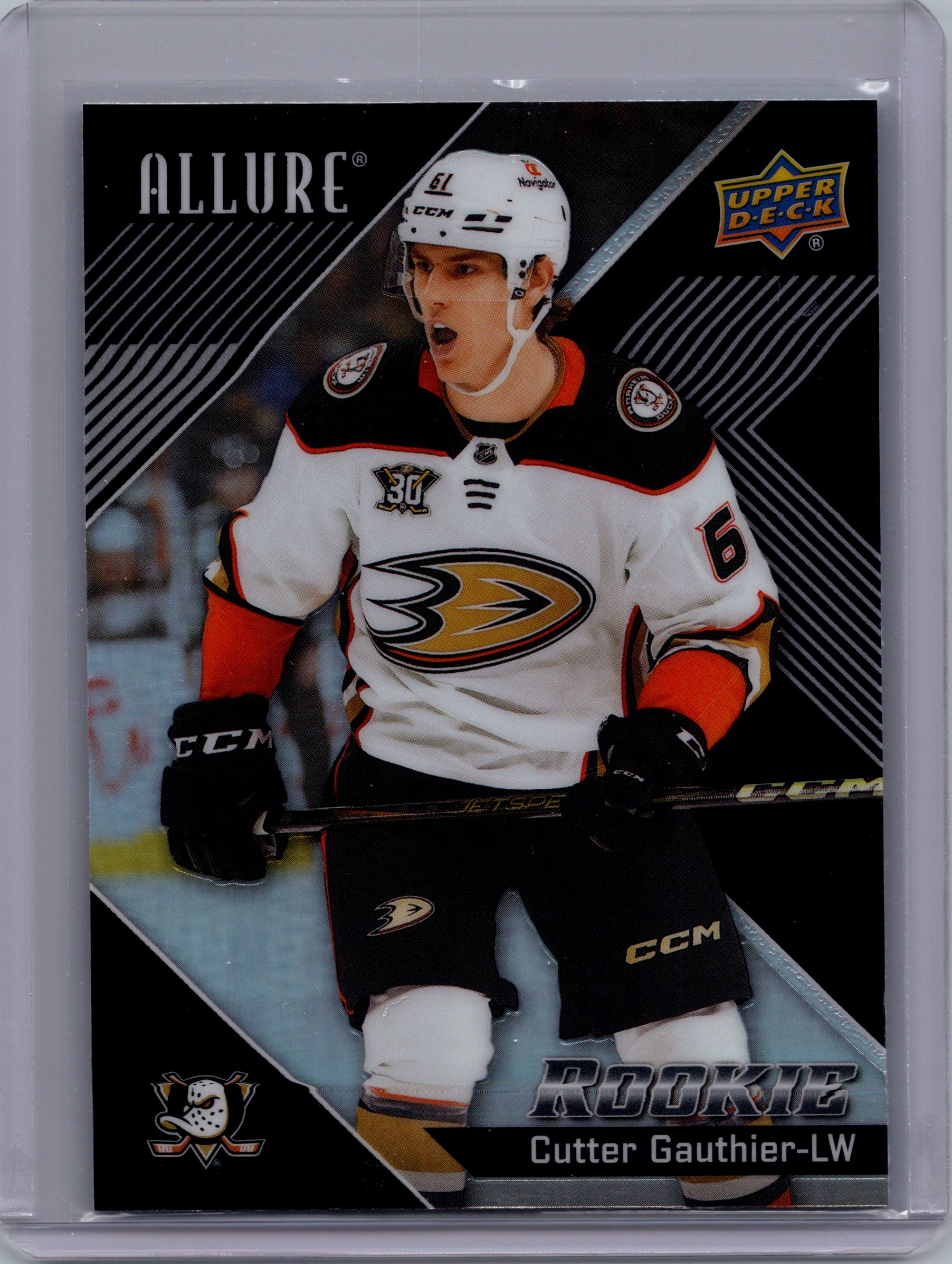2024-25 Upper Deck Allure - Black Rainbow Cutter Gauthier #130 front