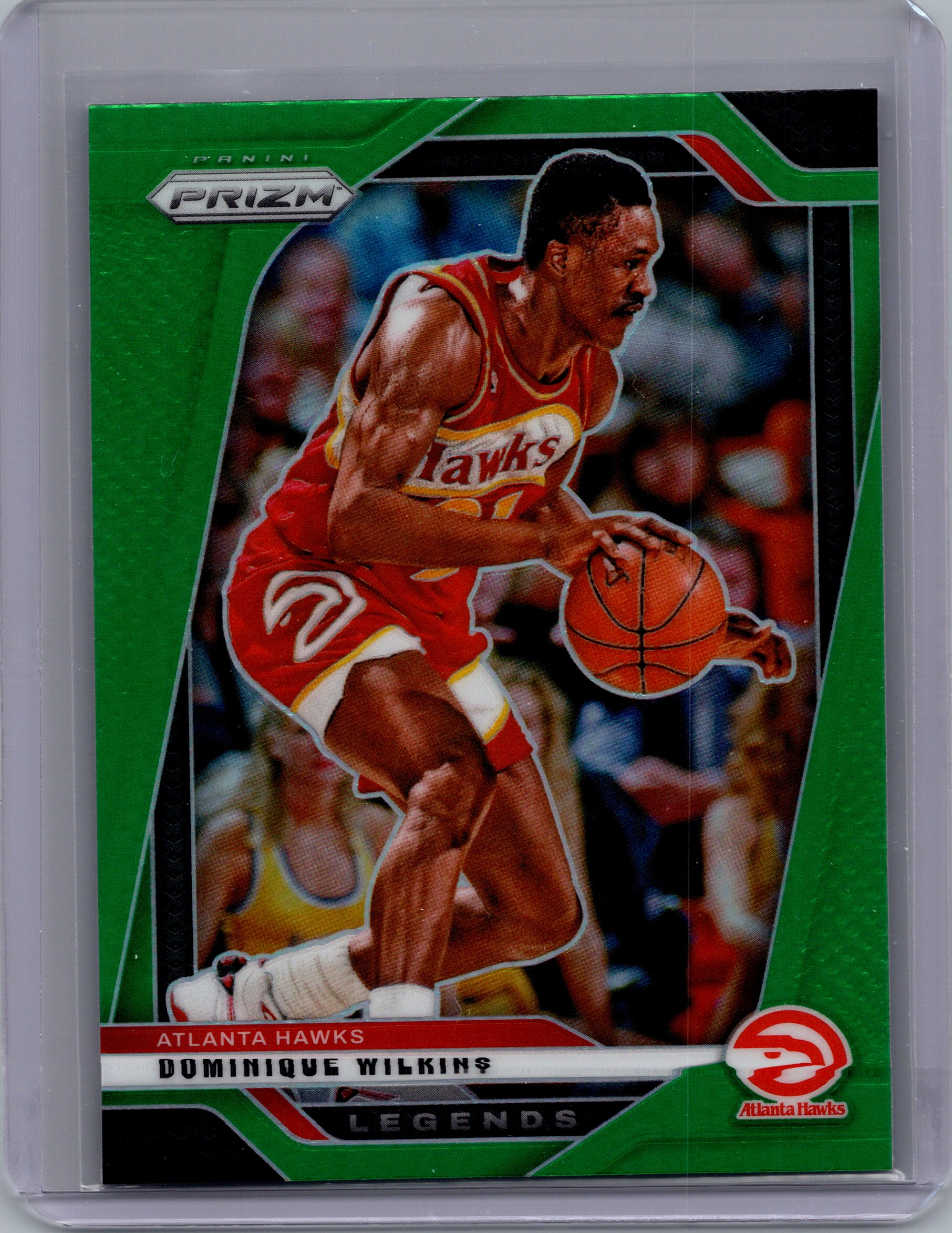 2024-25 Panini Prizm - Prizms Green Dominique Wilkins #282 front