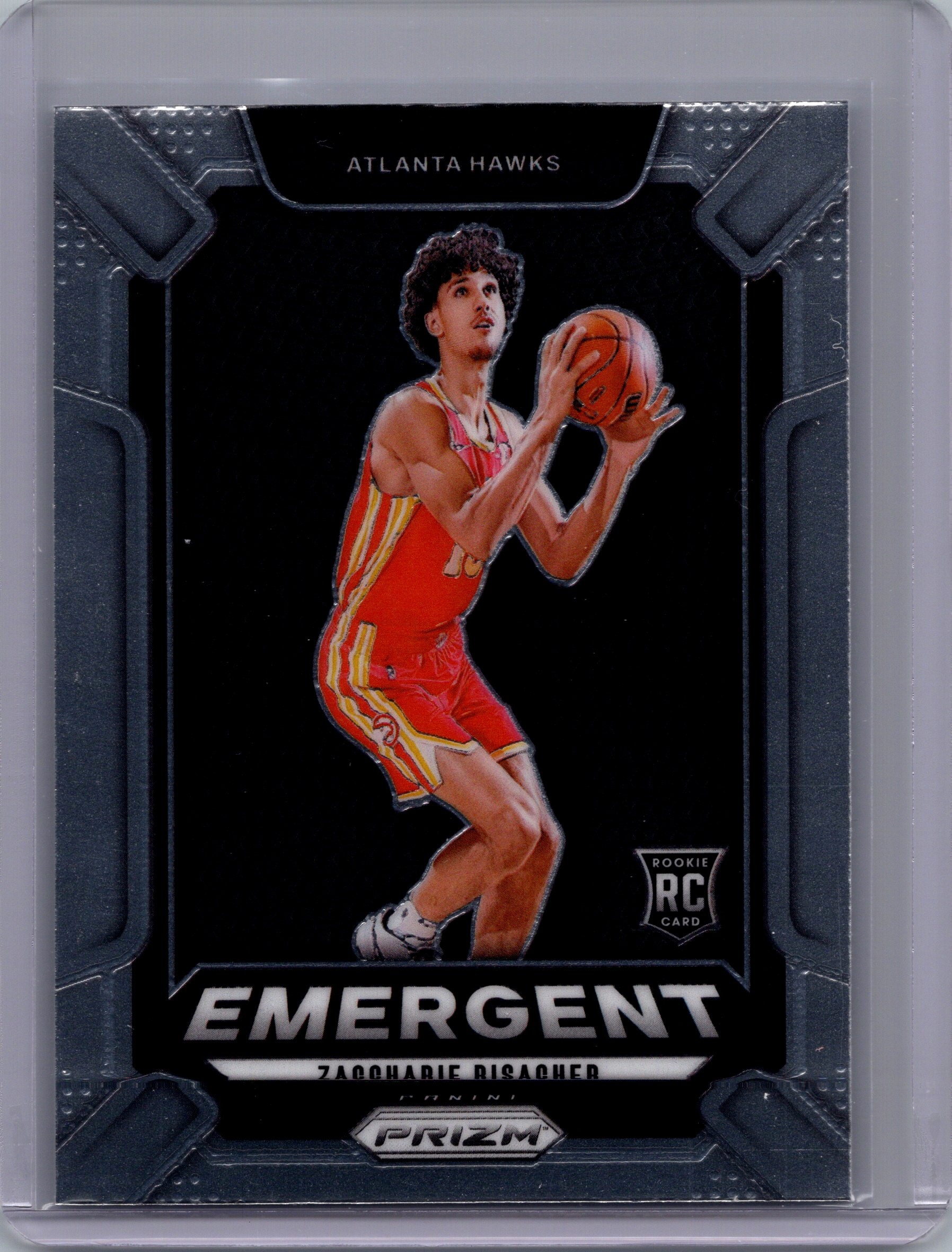 2024-25 Panini Prizm - Emergent Zaccharie Risacher #6 front