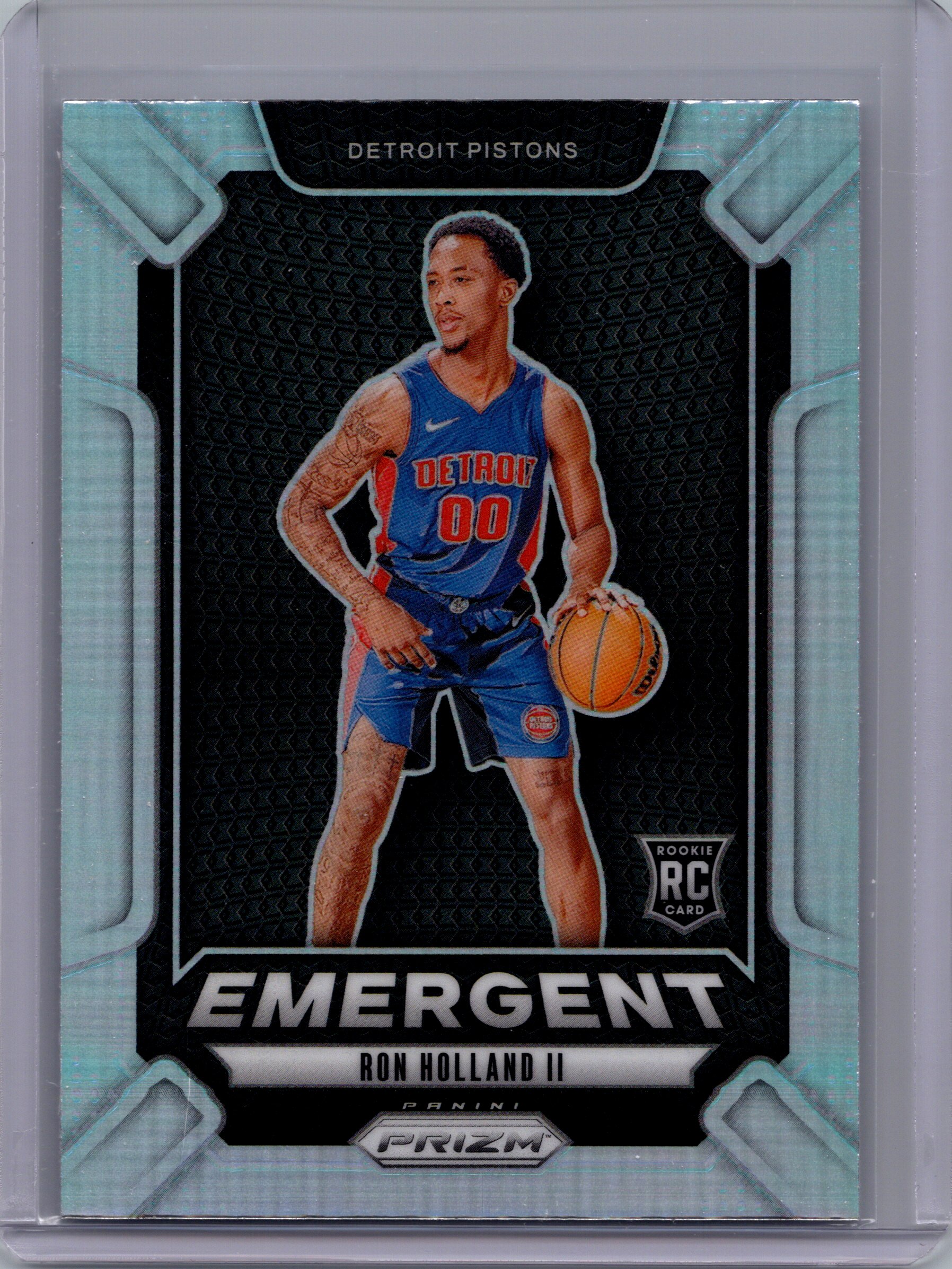 2024-25 Panini Prizm - Emergent Prizms Silver Ron Holland II #4 front
