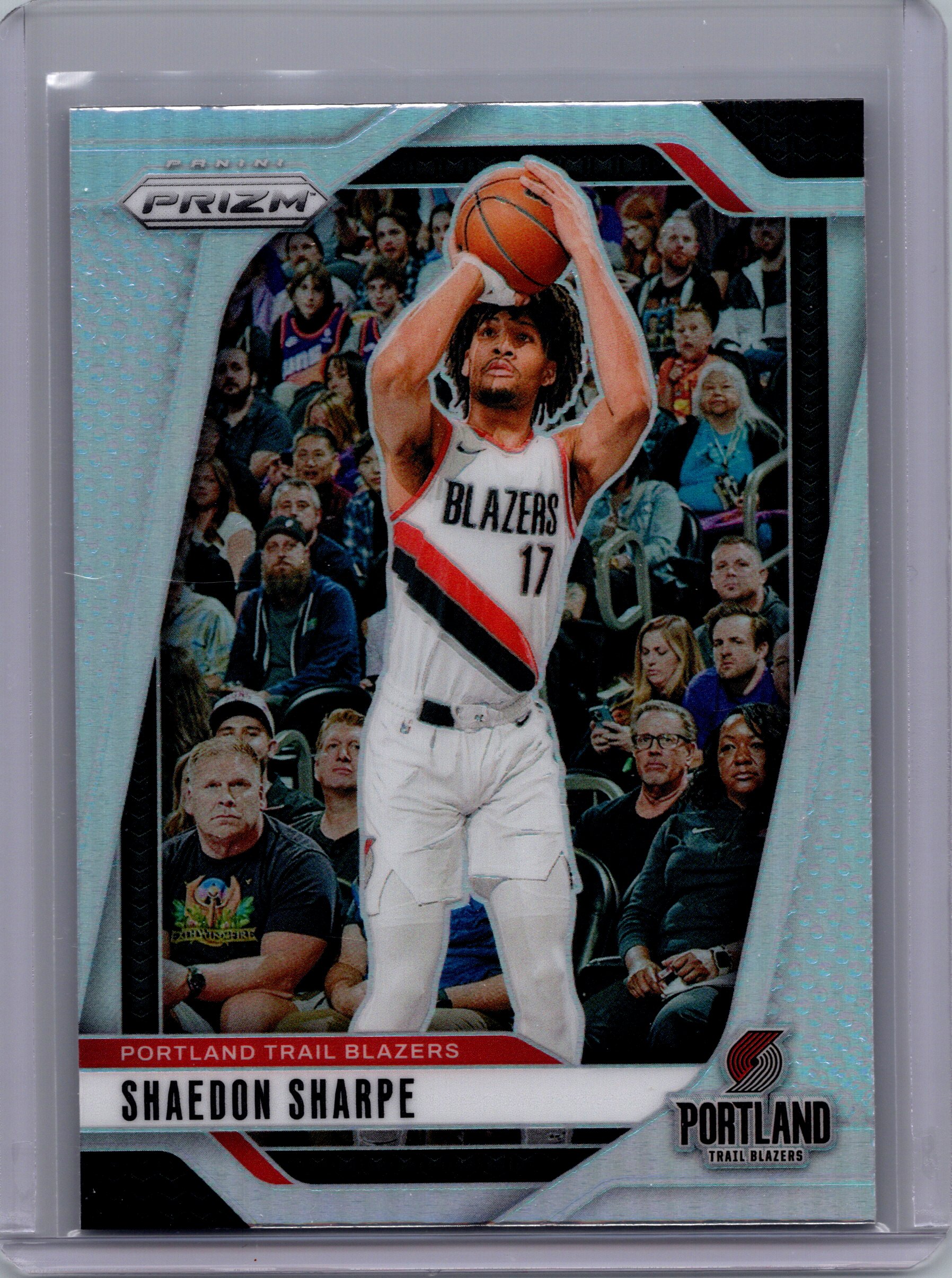 2024-25 Panini Prizm - Prizms Silver Shaedon Sharpe #144 front