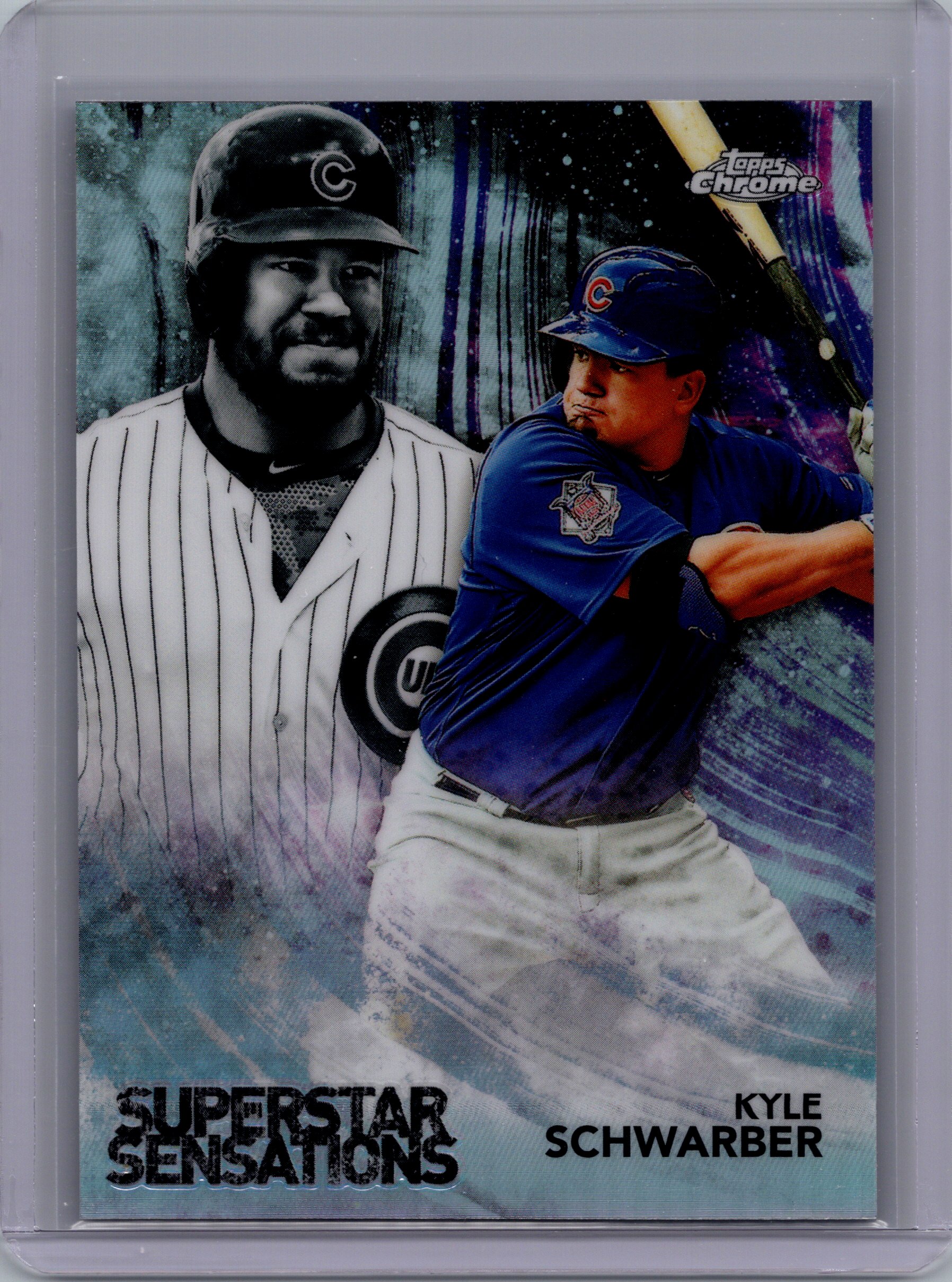 2018 Topps Chrome - Superstar Sensations Kyle Schwarber #SS-10 front