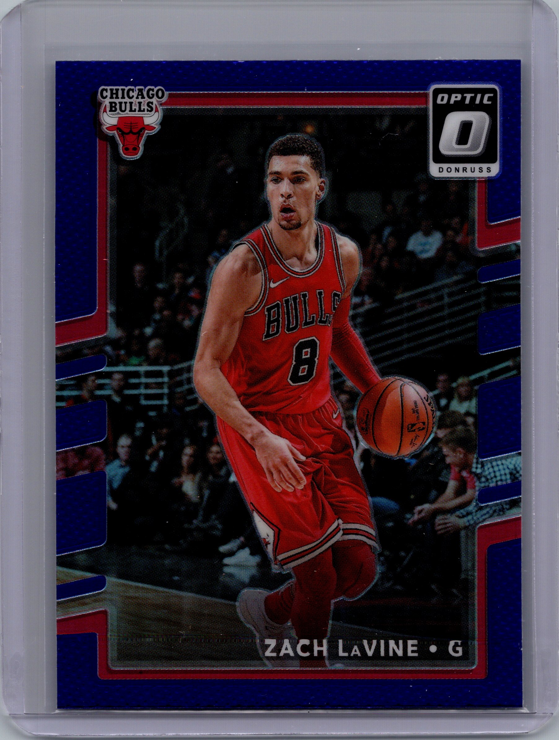 2017-18 Donruss Optic - Purple Zach LaVine #22 front