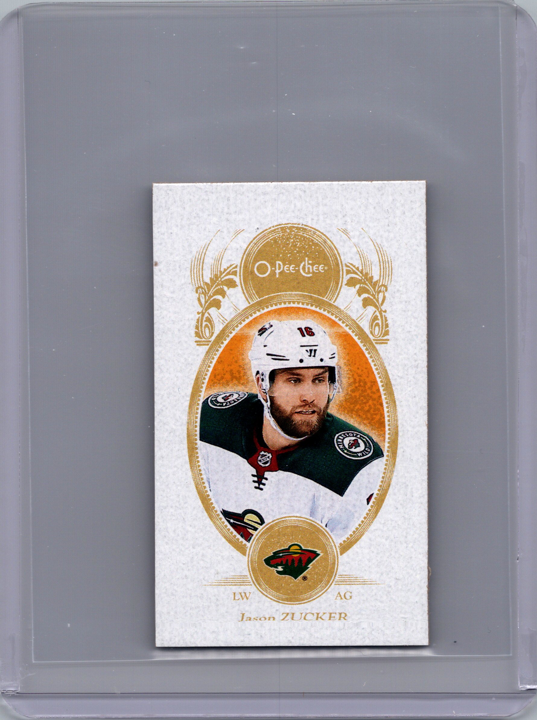 2018-19 O-Pee-Chee - Minis Jason Zucker #M-20 front