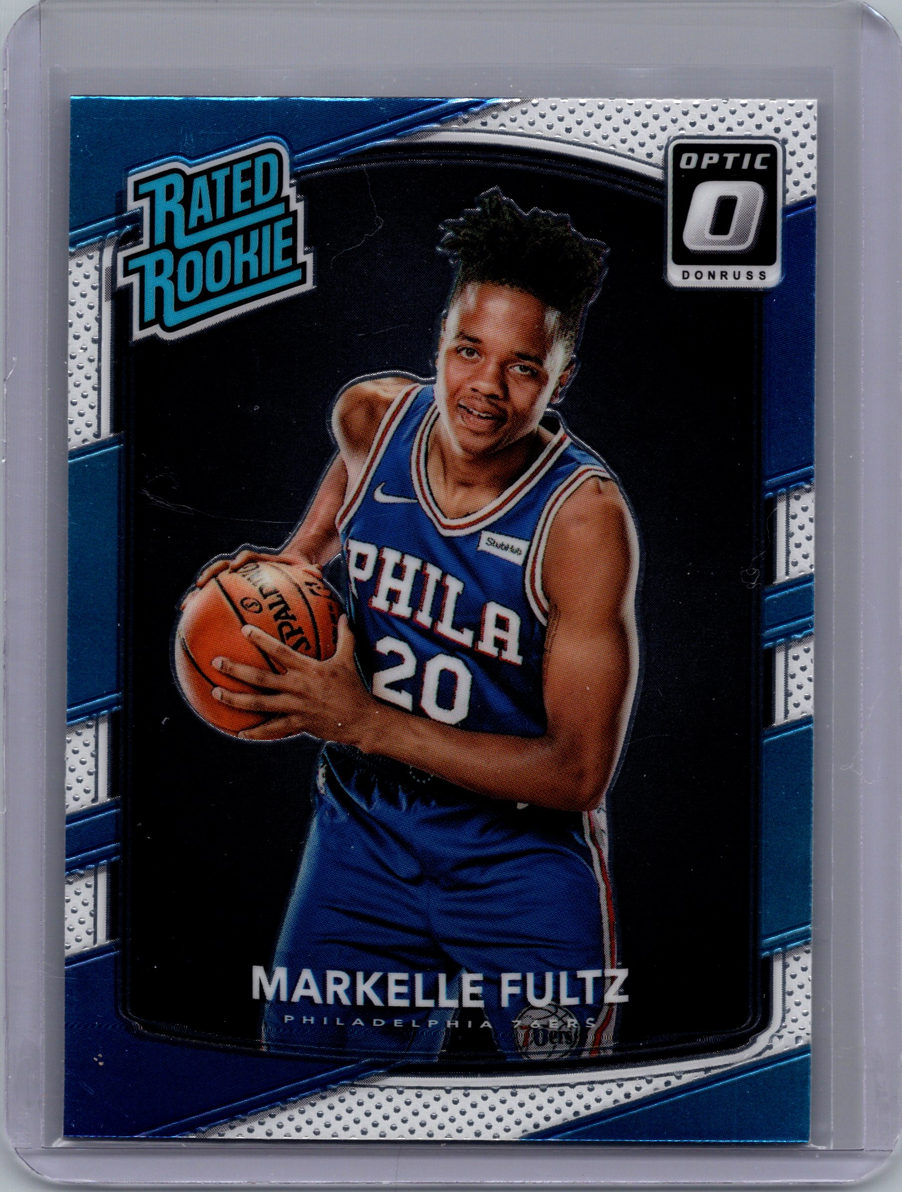 2017-18 Donruss Optic Markelle Fultz #200 RC front