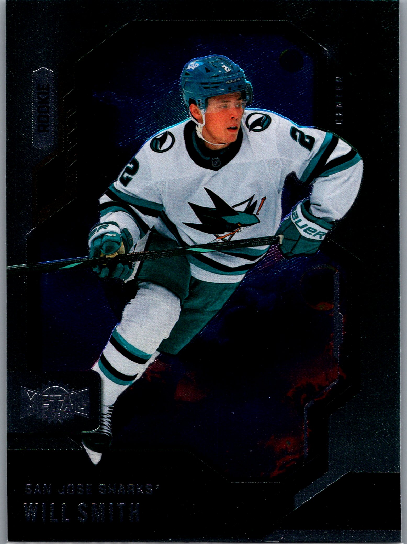 2024-25 SkyBox Metal Universe Will Smith #143 RC front