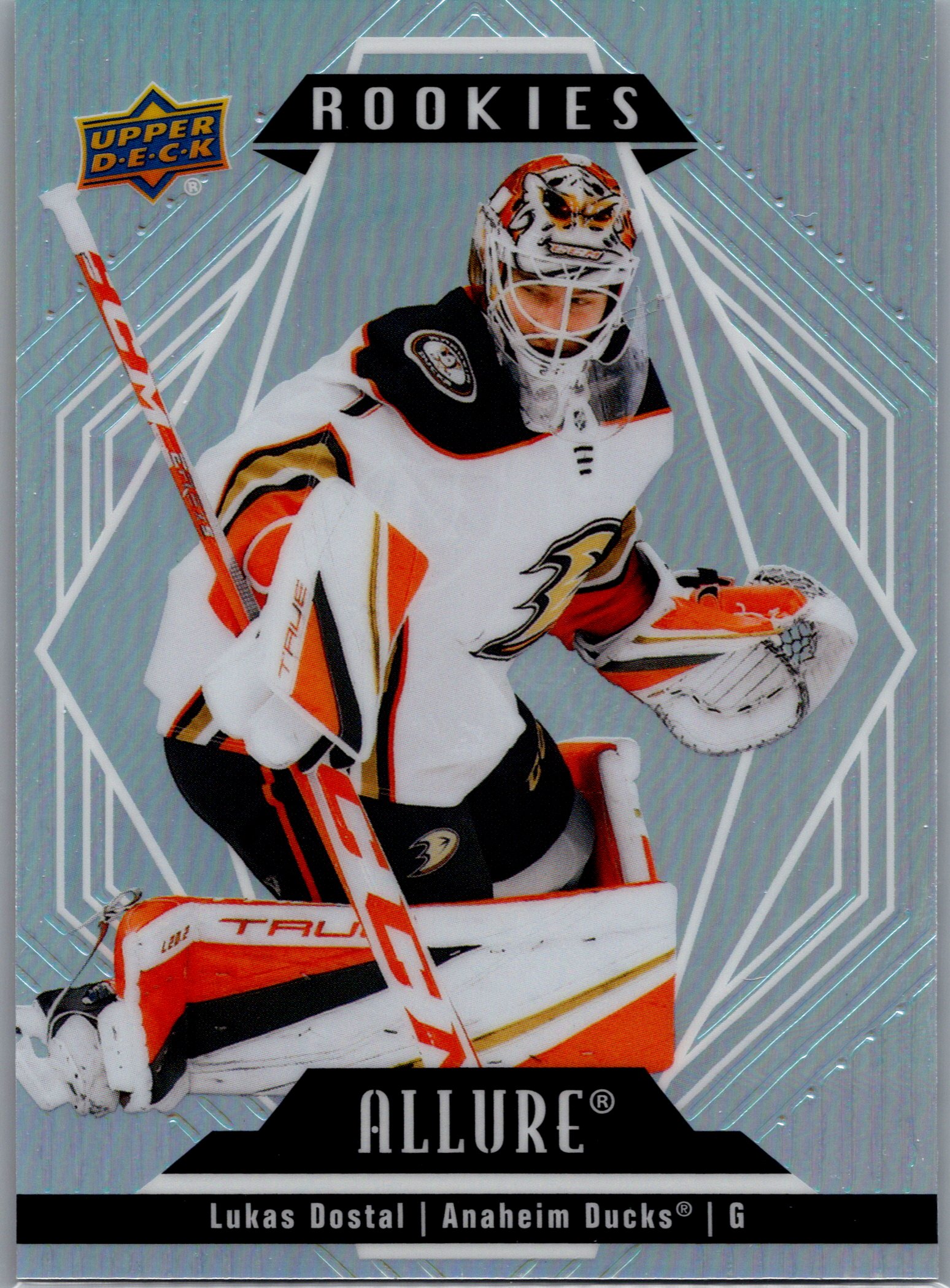 2022-23 Upper Deck Allure Lukas Dostal #119 RC front