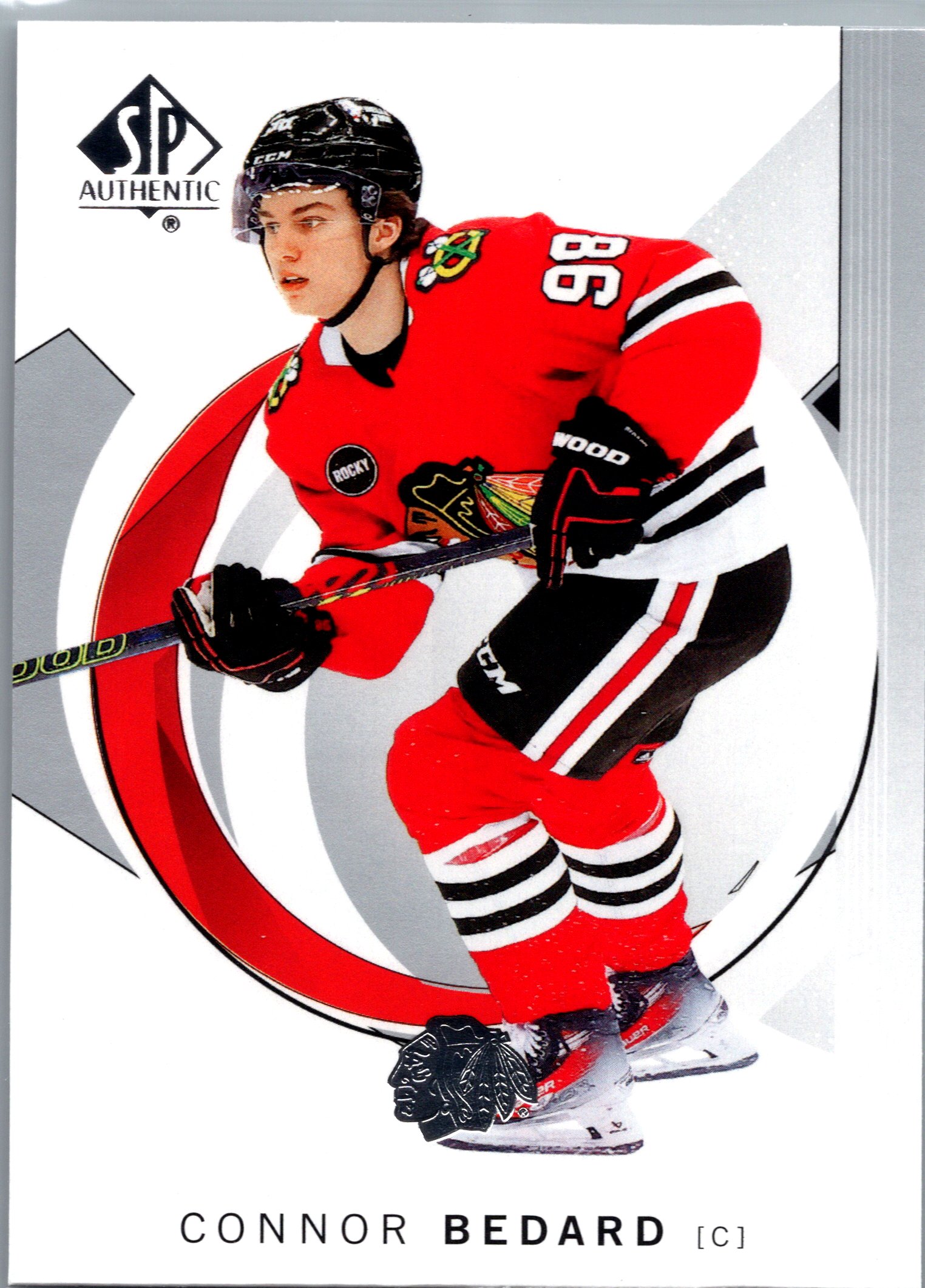 2024-25 SP Authentic Connor Bedard #10 front