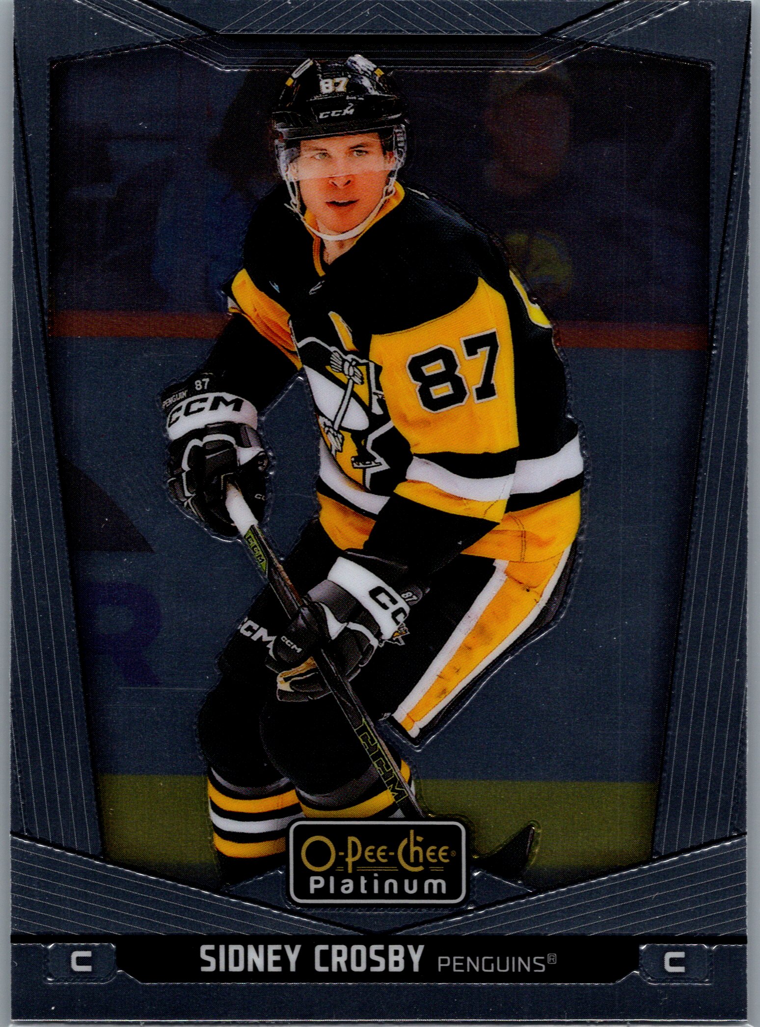 2024-25 O-Pee-Chee Platinum Sidney Crosby #20 front