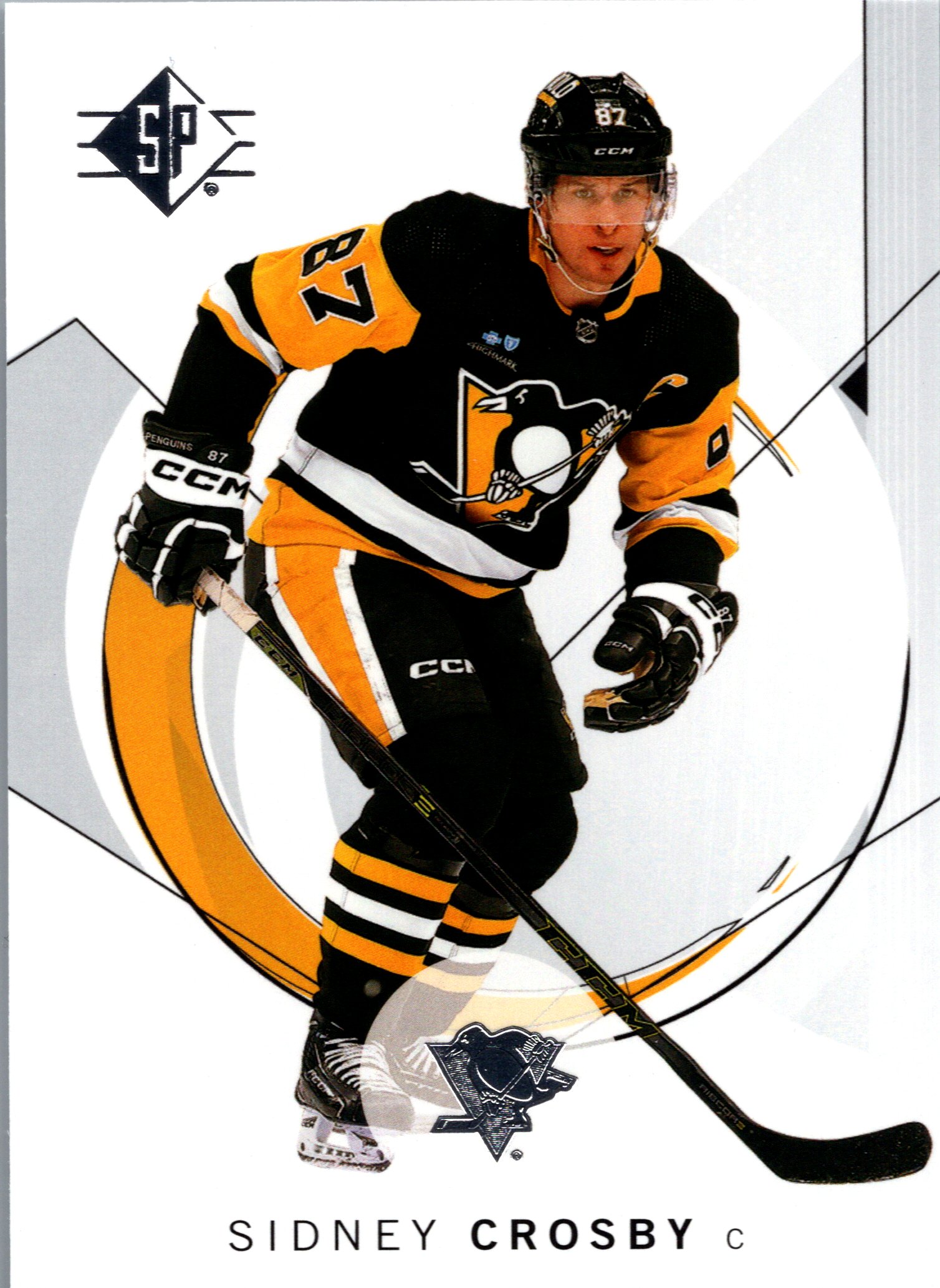 2024-25 SP Authentic Sidney Crosby #5 front