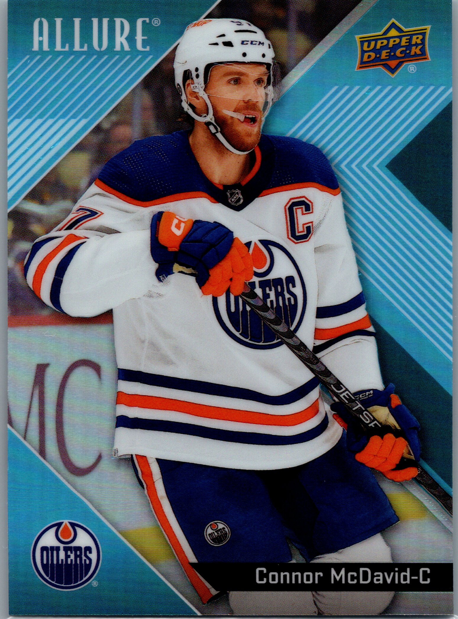 2024-25 Upper Deck Allure Connor McDavid #97 front