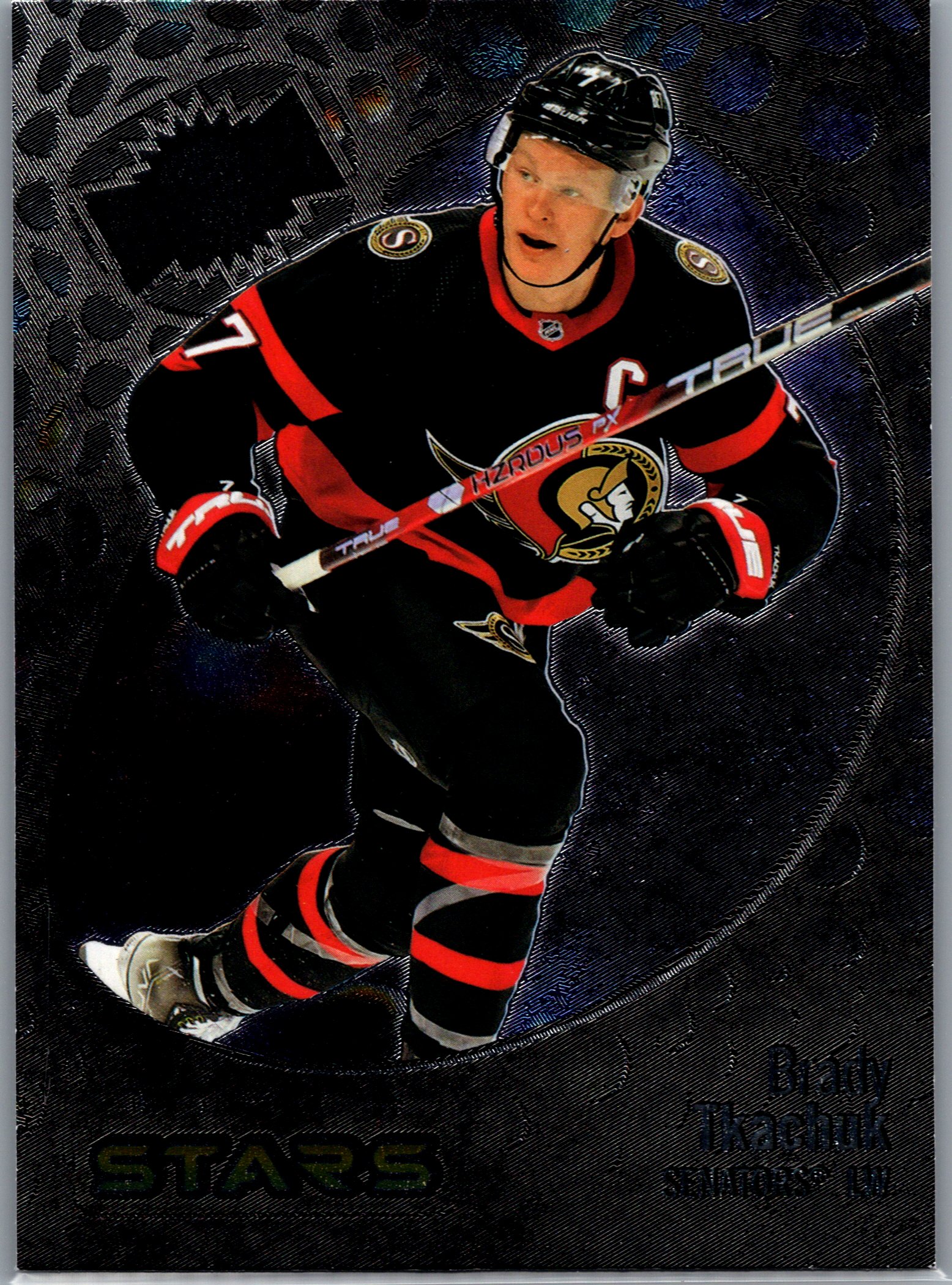 2022-23 SkyBox Metal Universe Brady Tkachuk #106 front