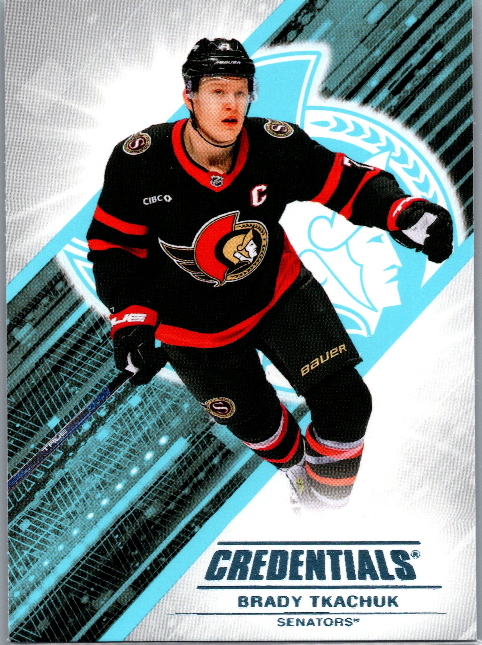 2024-25 Upper Deck Credentials Brady Tkachuk #32 front