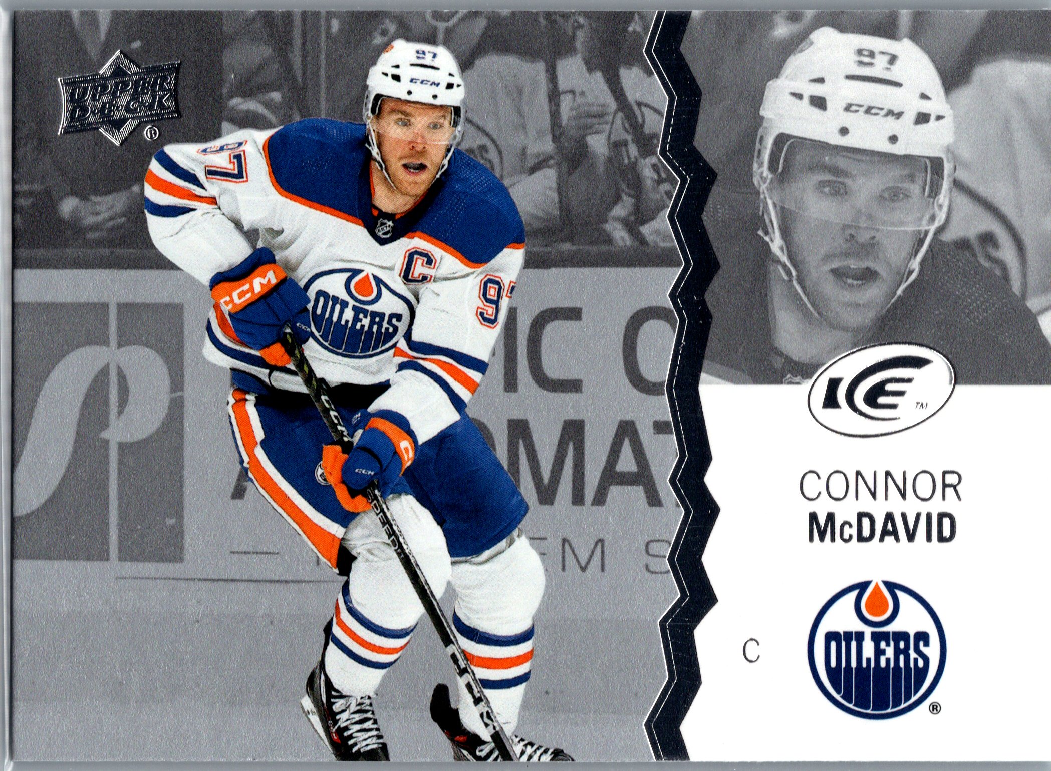 2023-24 Upper Deck Ice Connor McDavid #42 front