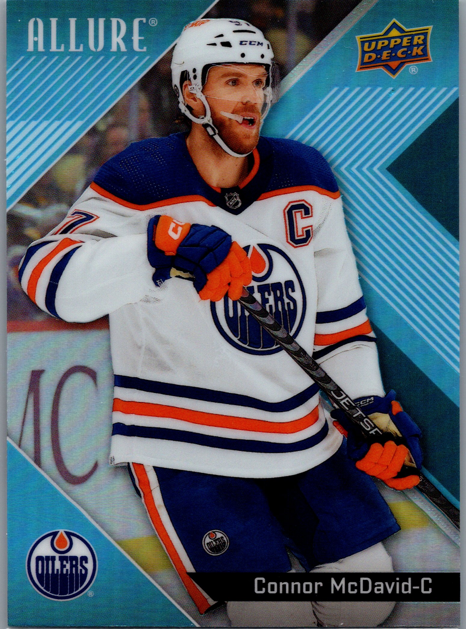 2024-25 Upper Deck Allure Connor McDavid #97 front