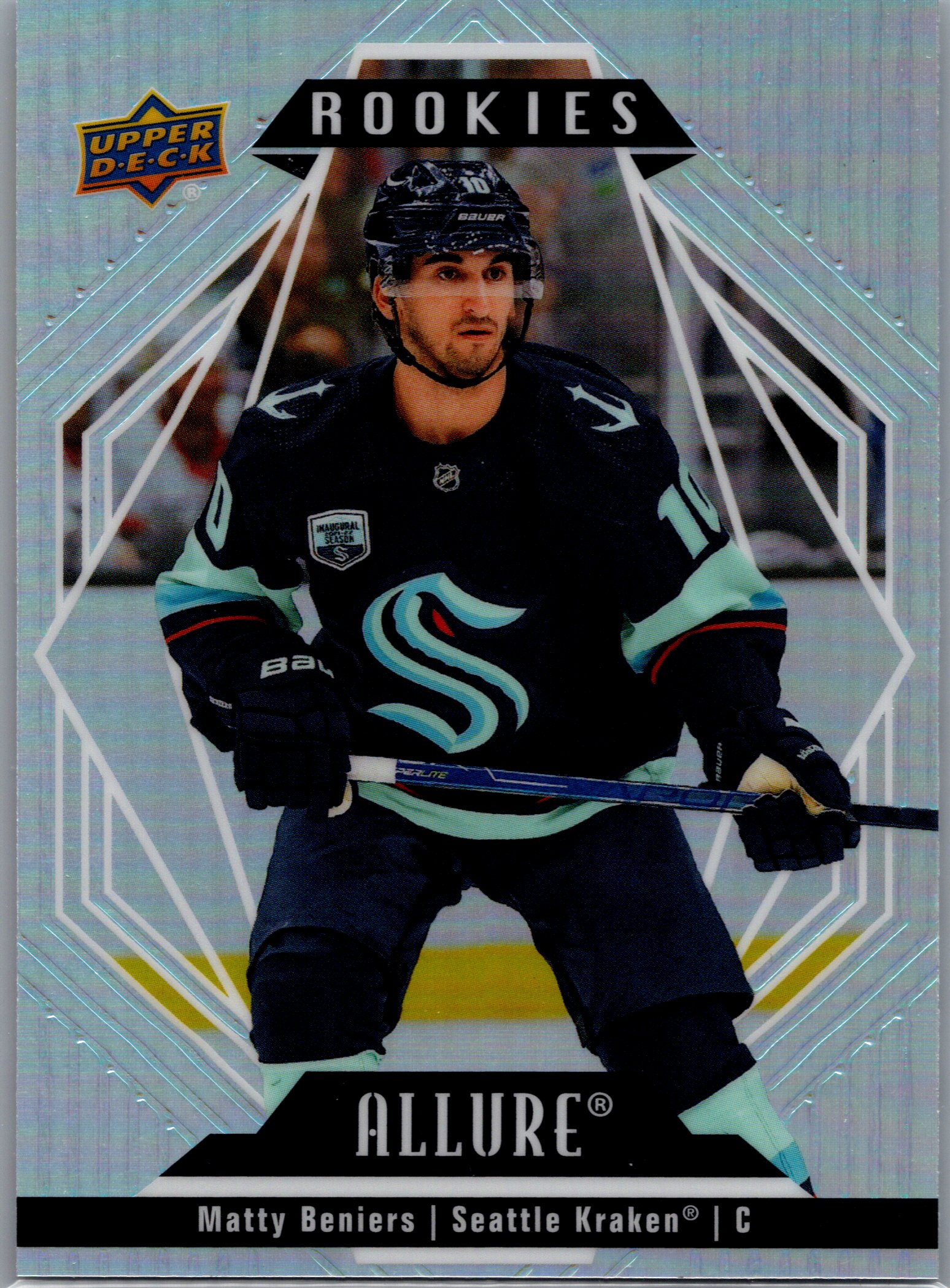 2022-23 Upper Deck Allure Matty Beniers #150 RC front