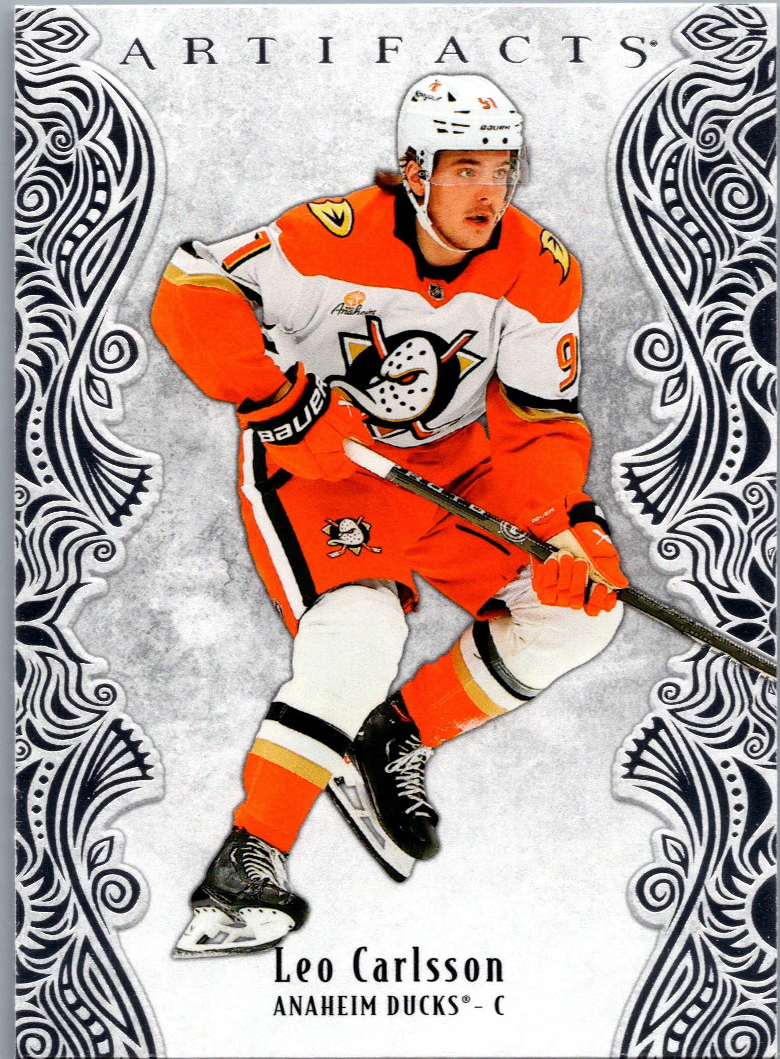 2025-26 Upper Deck Artifacts Leo Carlsson #85 front
