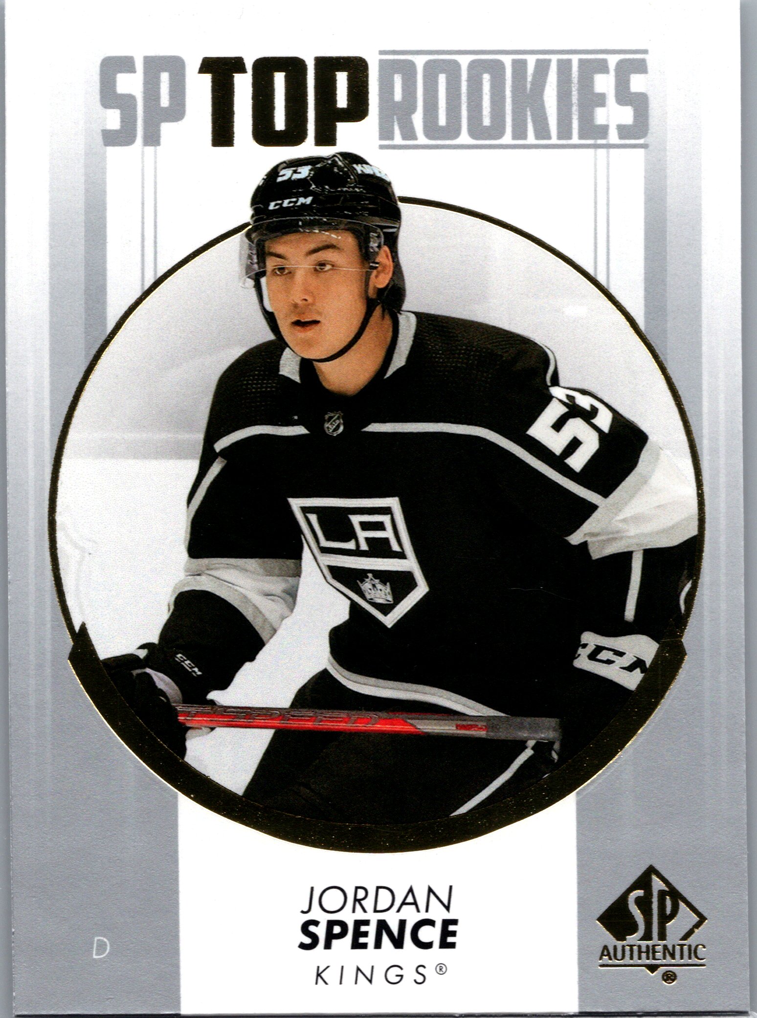 2022-23 SP Authentic - Top Rookies Jordan Spence #TR-18 front