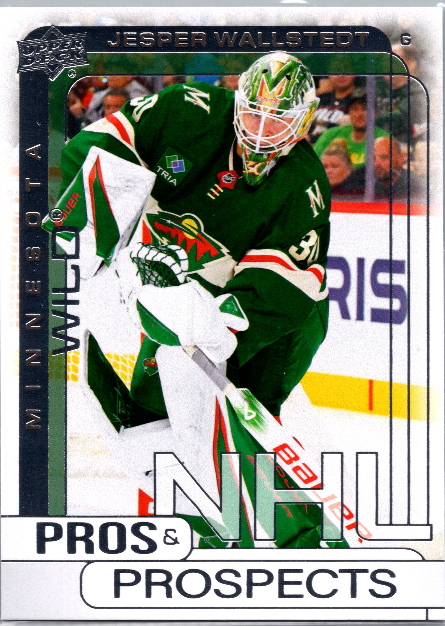 2024-25 Upper Deck - Pros & Prospects Jesper Wallstedt #PP-27 front