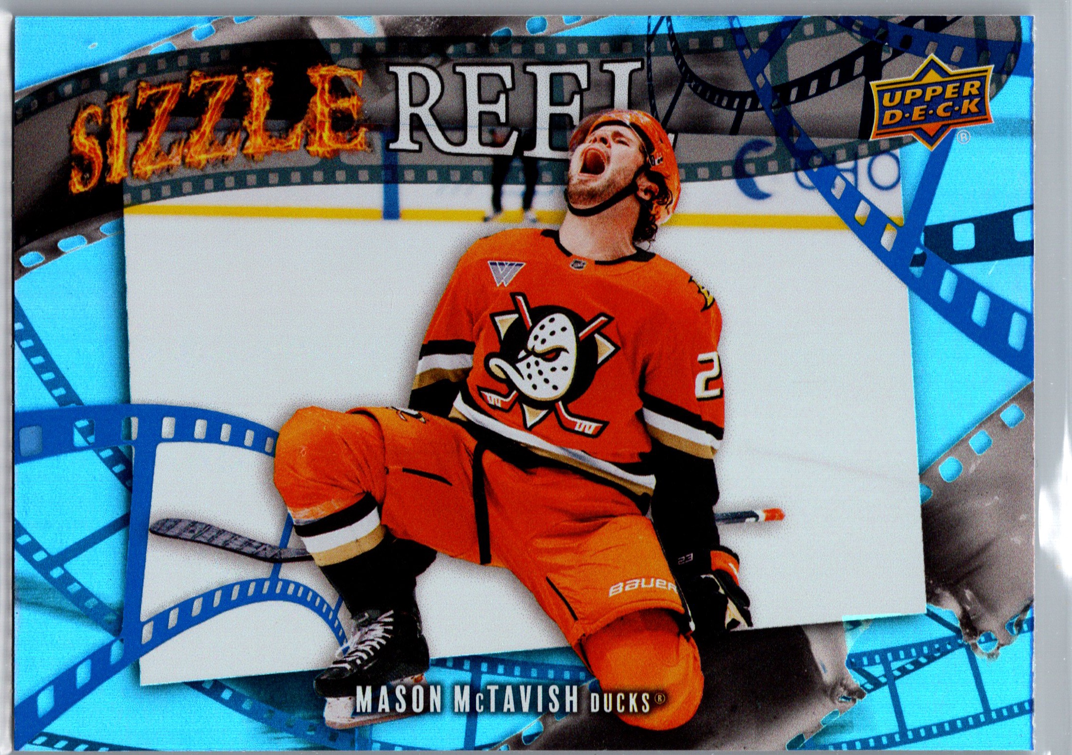 2025-26 Upper Deck - Sizzle Reel Mason McTavish #SR-30 front