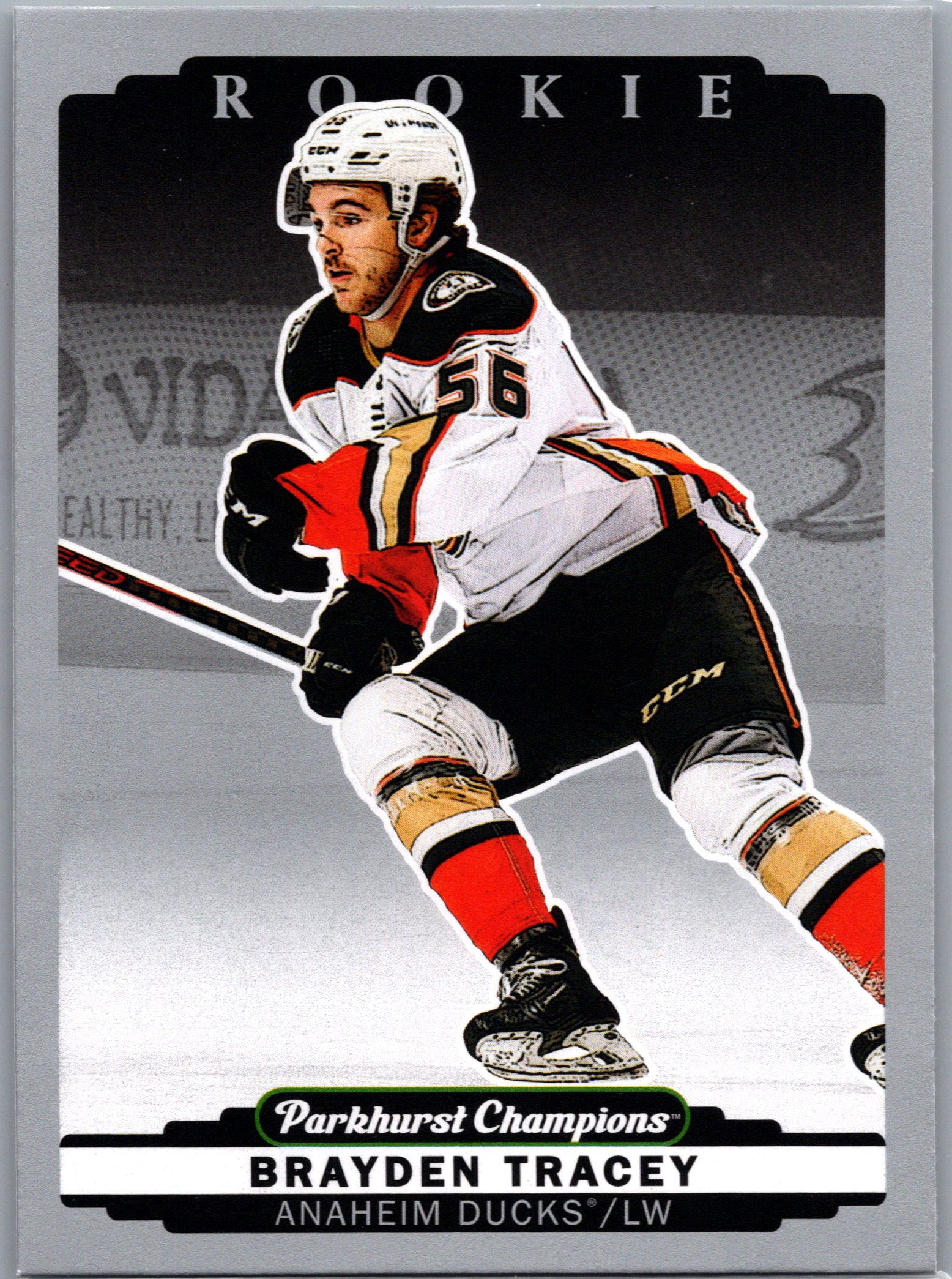 2022-23 Parkhurst Champions - Silver Brayden Tracey #288 RC front