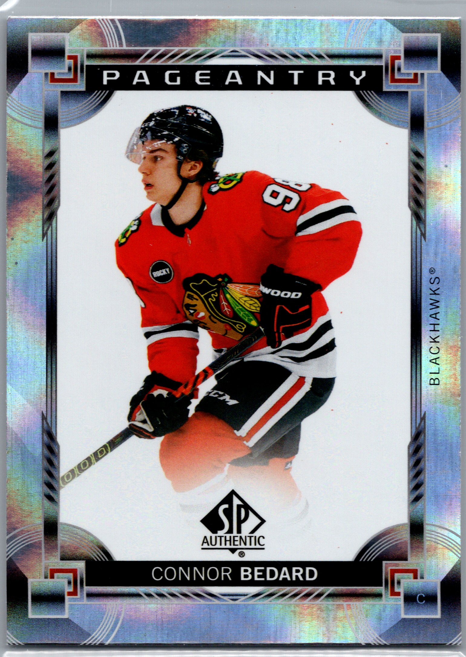 2024-25 SP Authentic - Pageantry Connor Bedard #P-65 front