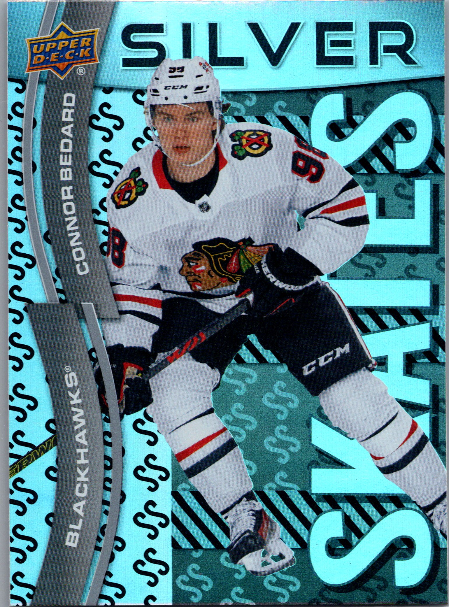2024-25 Upper Deck - Silver Skates Connor Bedard #SS-16 front