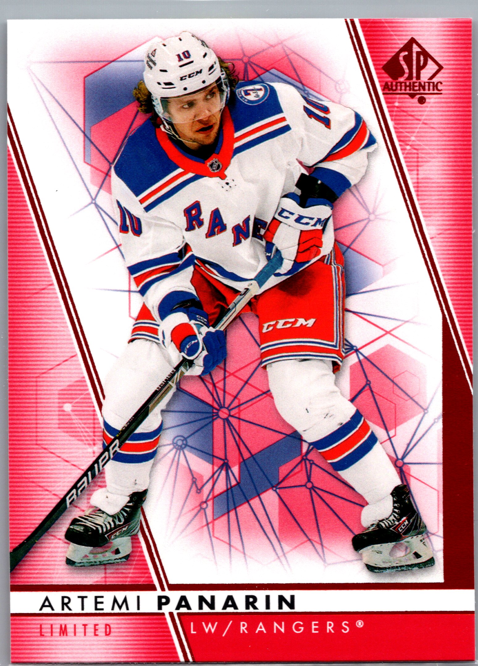 2022-23 SP Authentic - Limited Red Artemi Panarin #67 front